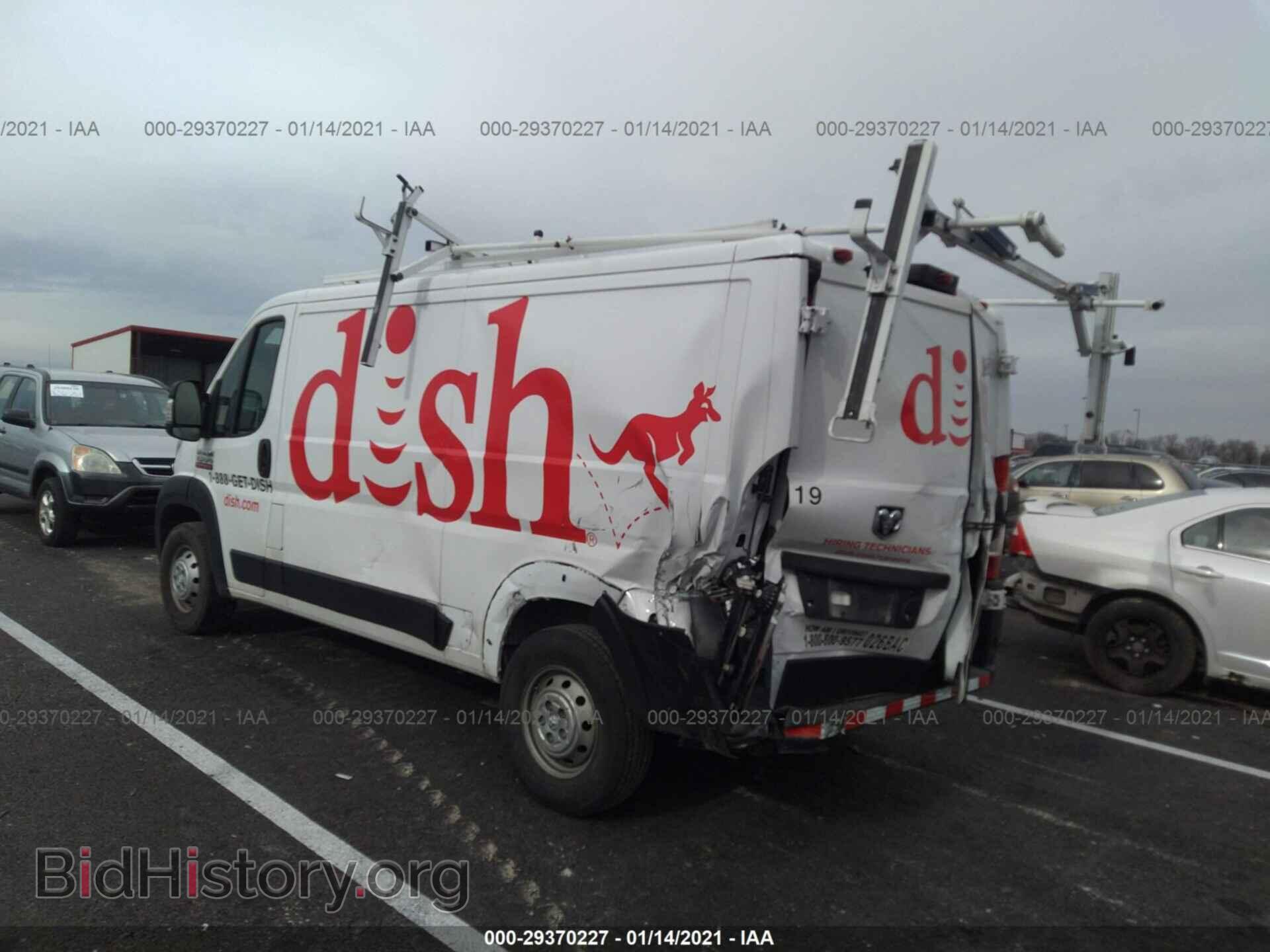 2019 RAM PROMASTER CARGO VAN - VIN: 3C6TRVAG6KE511161 - Фото 3