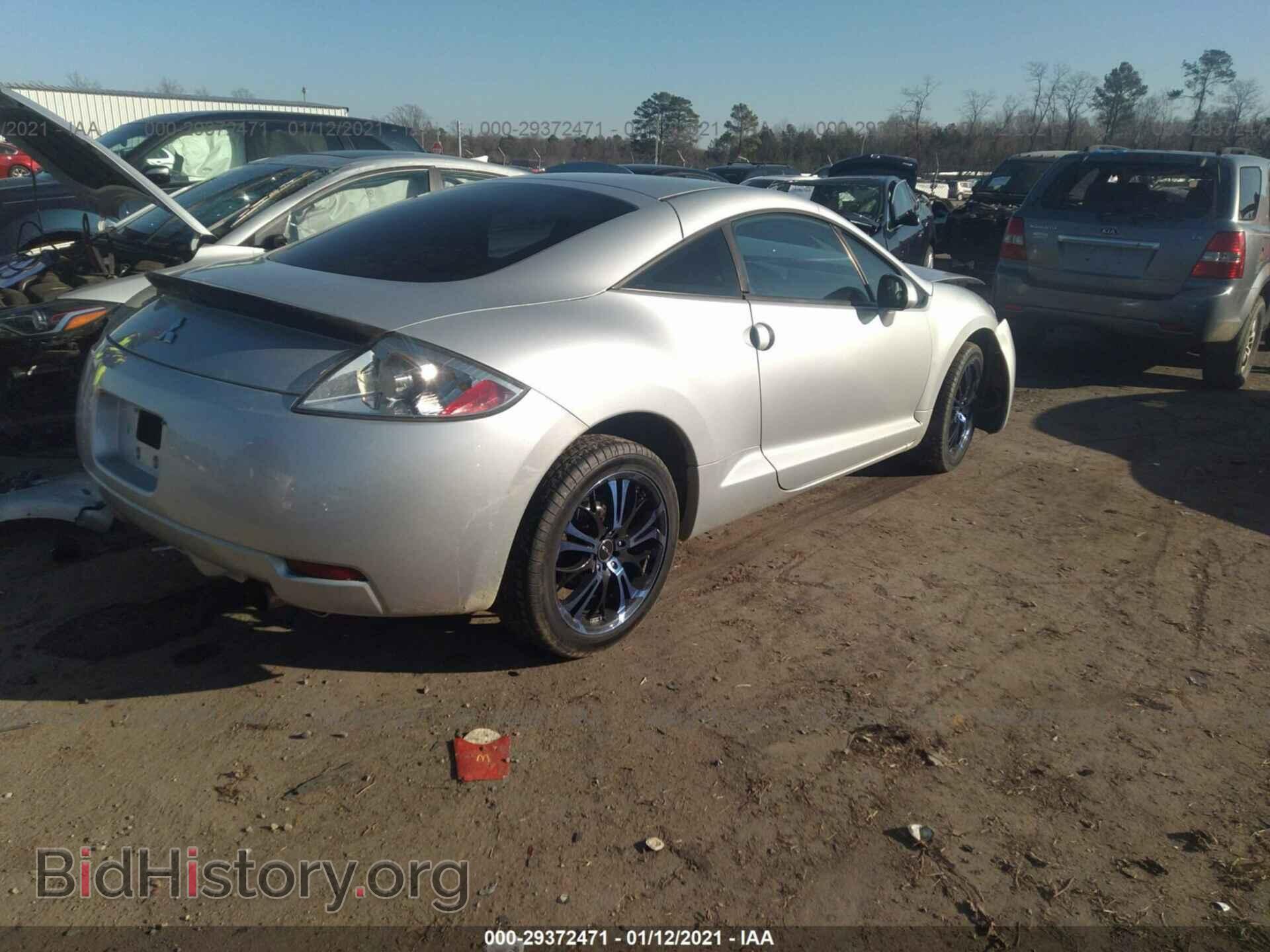 2008 MITSUBISHI ECLIPSE - VIN: 4A3AK24F28E006693 - Фото 4