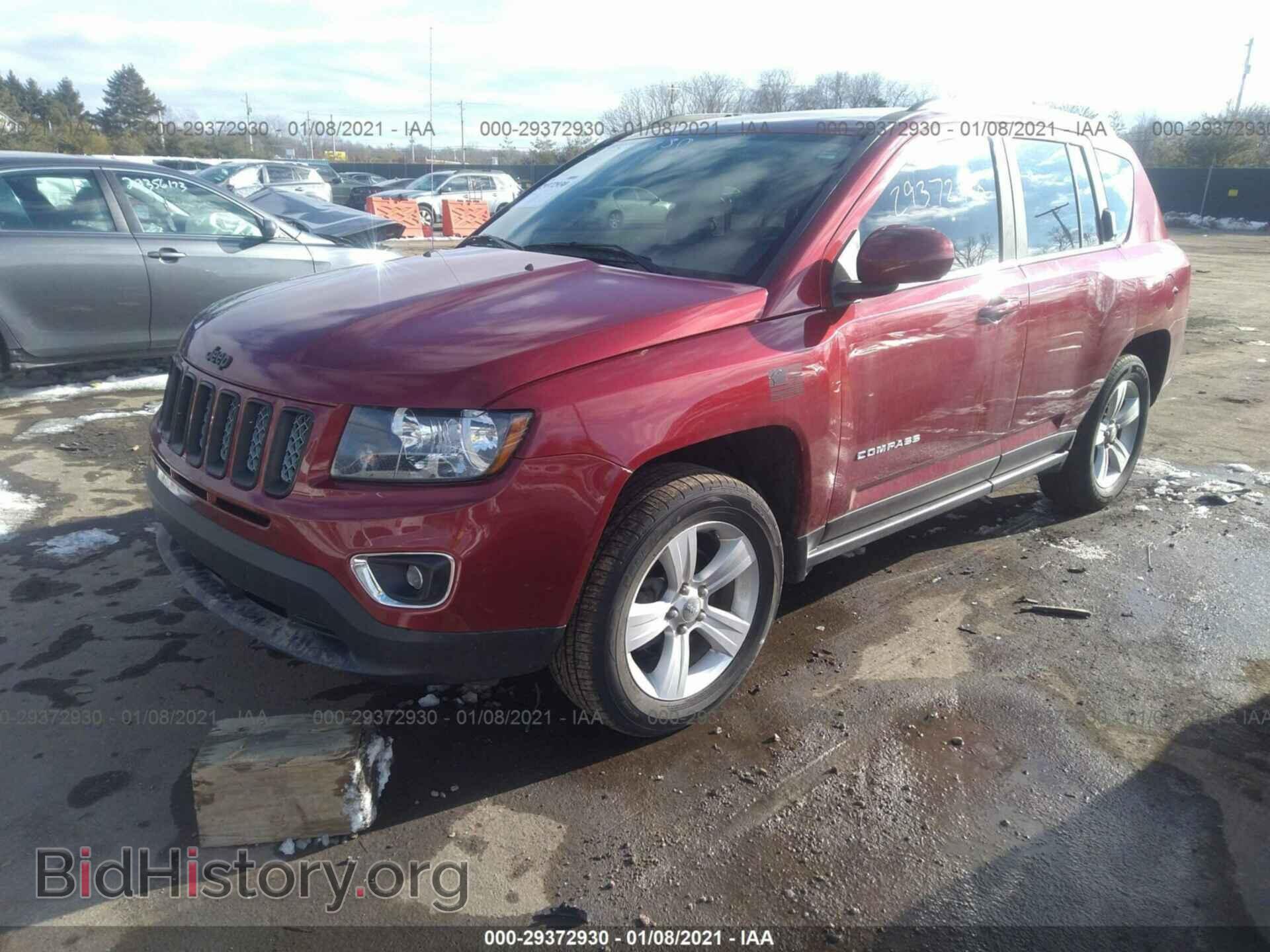 2015 JEEP COMPASS - VIN: 1C4NJDEB1FD302824 - Фото 2
