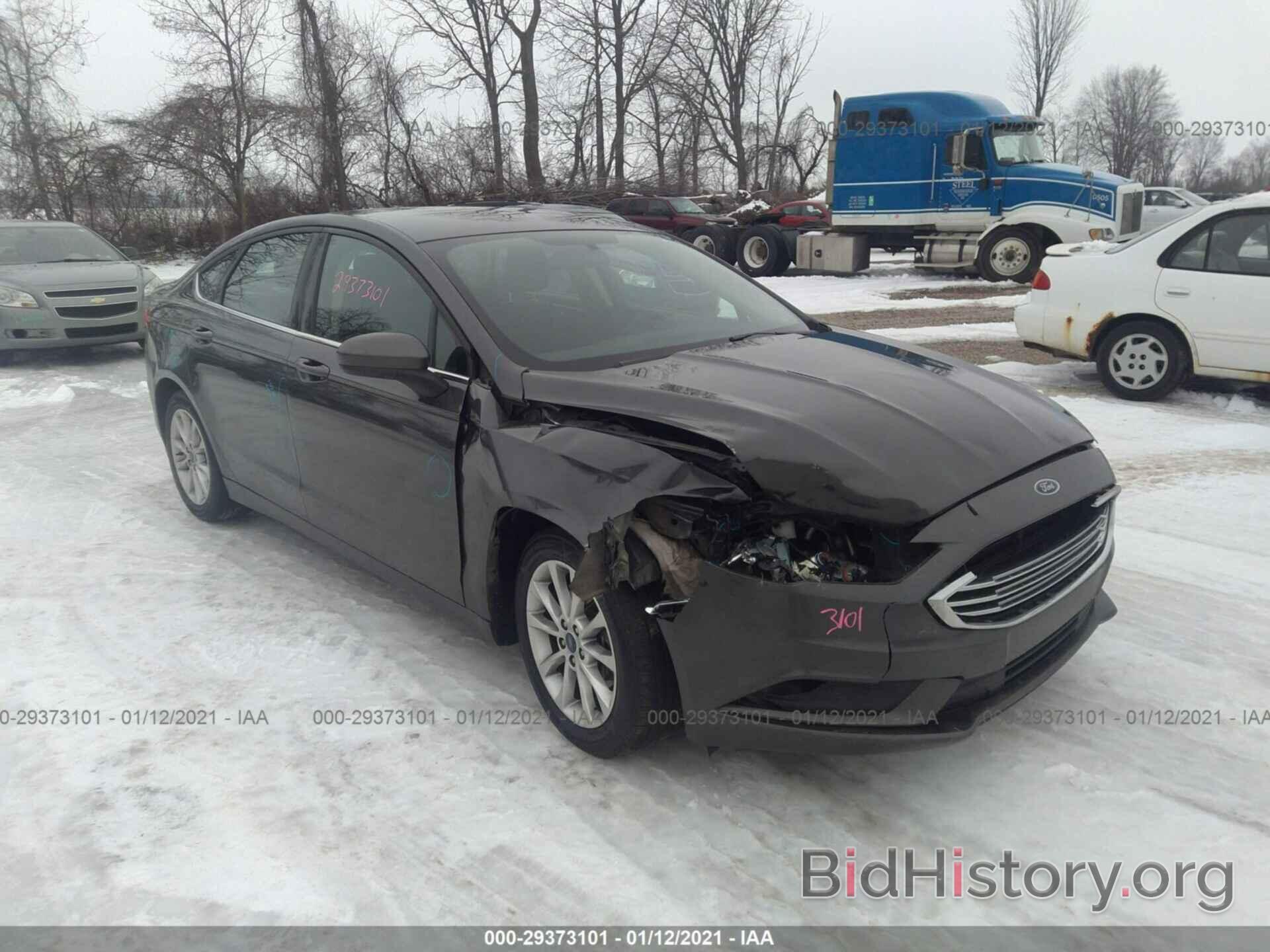 Photo 3FA6P0H78HR109539 - FORD FUSION 2017