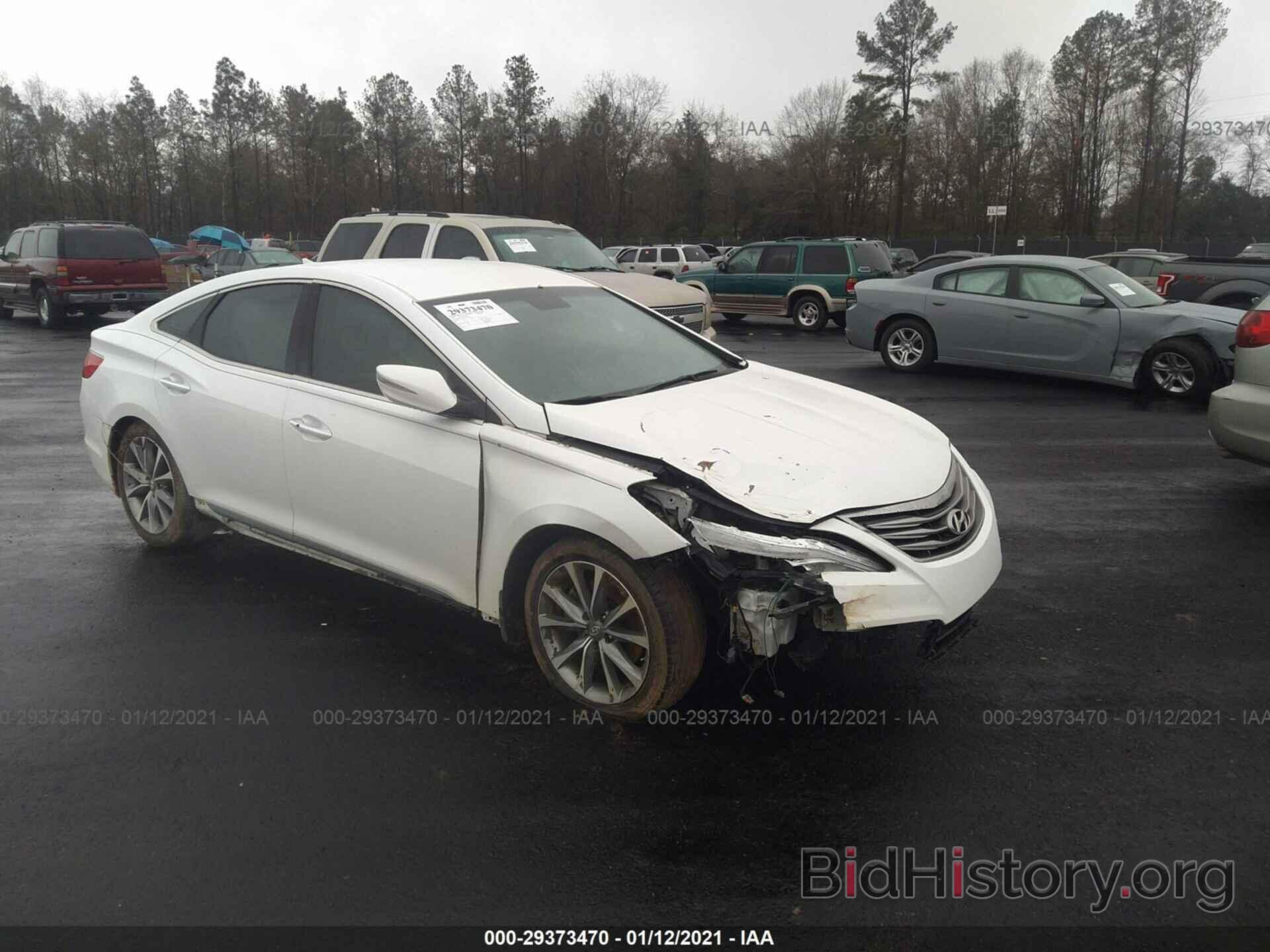 Photo KMHFG4JG4GA505709 - HYUNDAI AZERA 2016