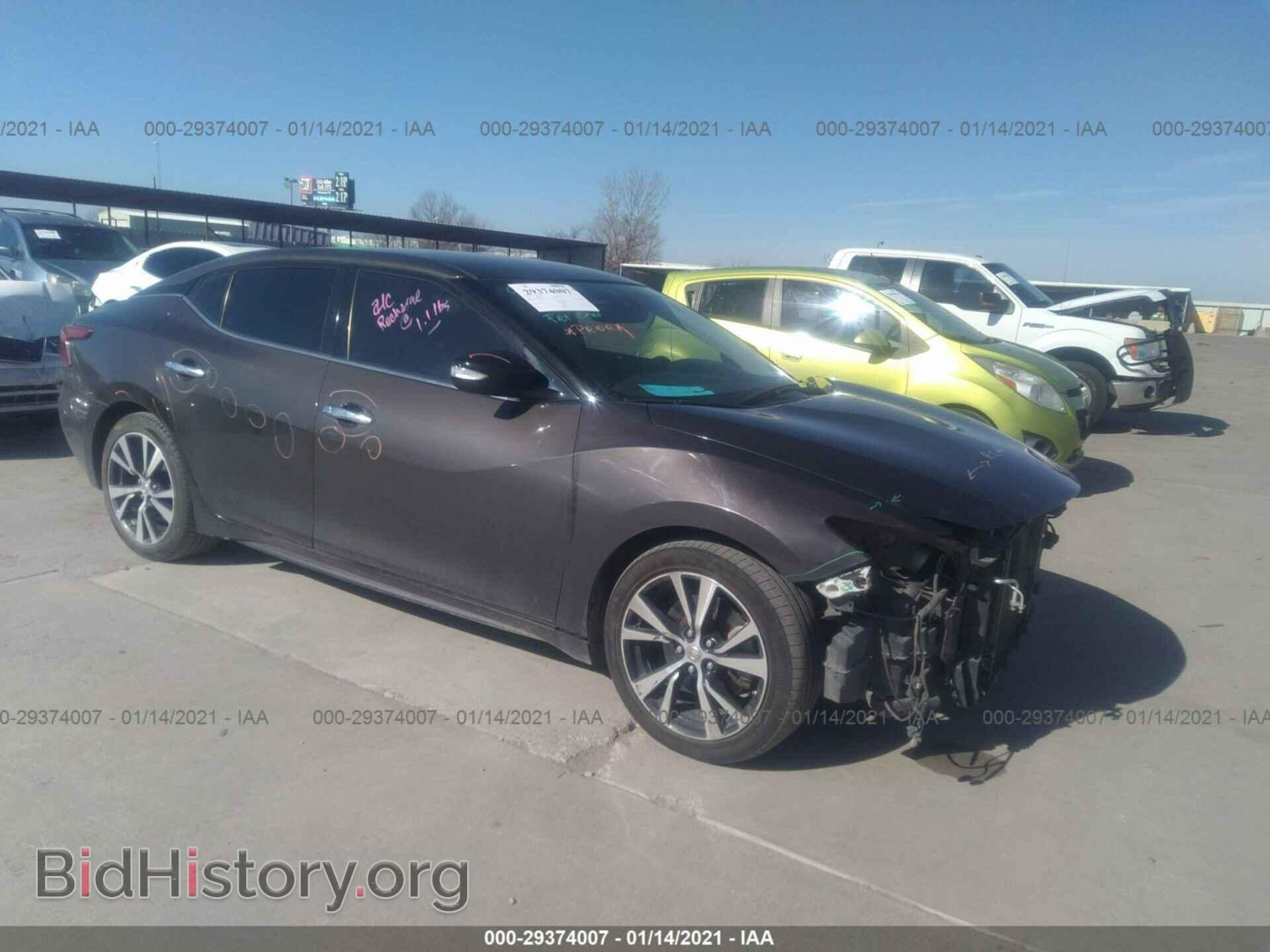 Фотография 1N4AA6AP1HC380319 - NISSAN MAXIMA 2017