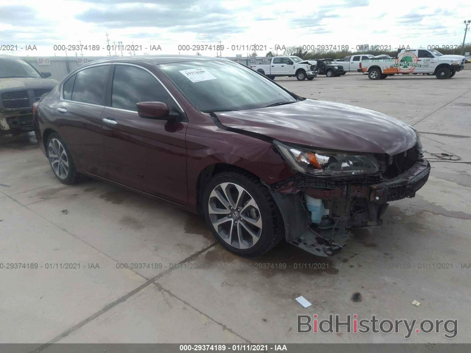 Photo 1HGCR2F54FA057176 - HONDA ACCORD SEDAN 2015