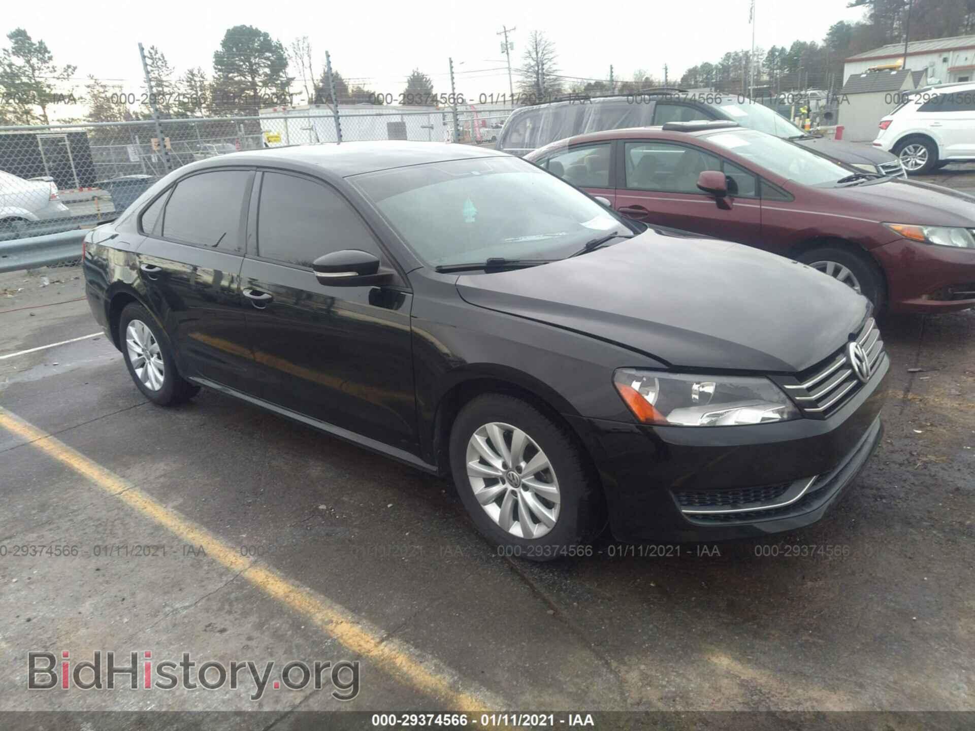 Фотография 1VWAP7A37DC072980 - VOLKSWAGEN PASSAT 2013