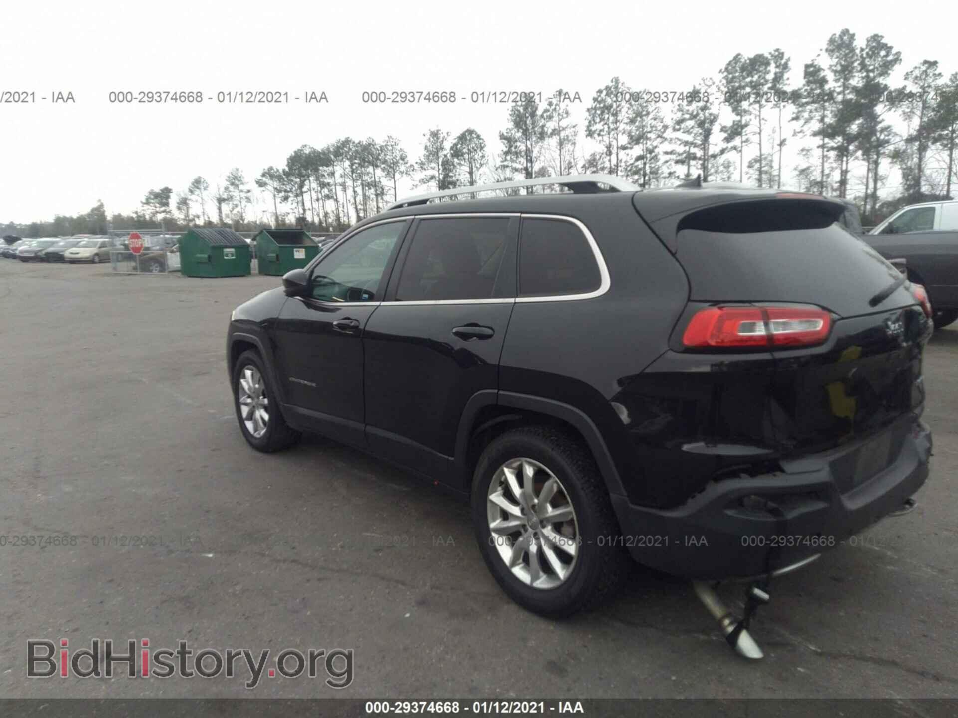2016 JEEP CHEROKEE - VIN: 1C4PJLDB1GW164809 - Фото 3