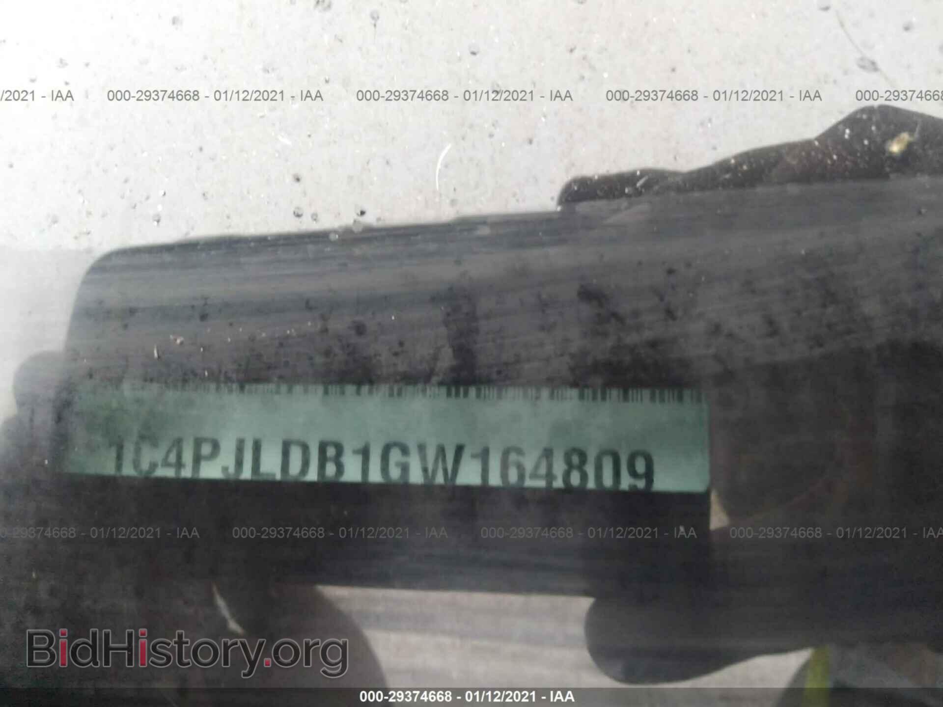 2016 JEEP CHEROKEE - VIN: 1C4PJLDB1GW164809 - Фото 9