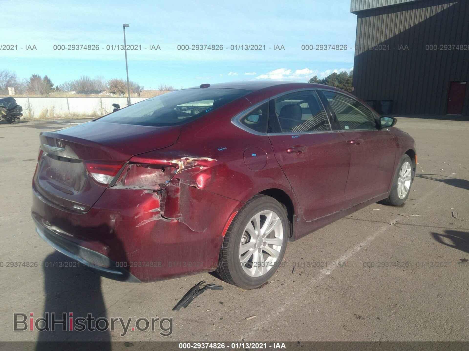 2015 CHRYSLER 200 - VIN: 1C3CCCAB3FN720415 - Photo 4