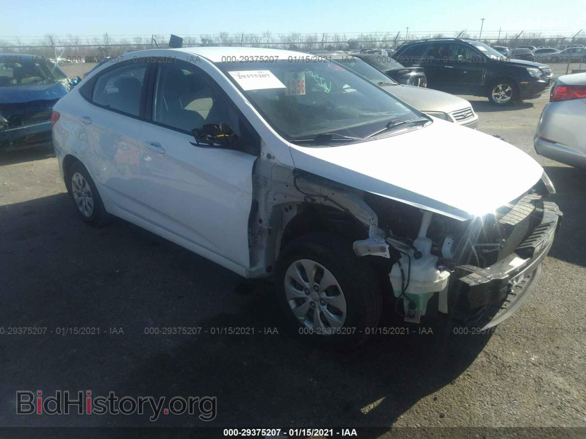 Фотография KMHCT4AE7GU143189 - HYUNDAI ACCENT 2016
