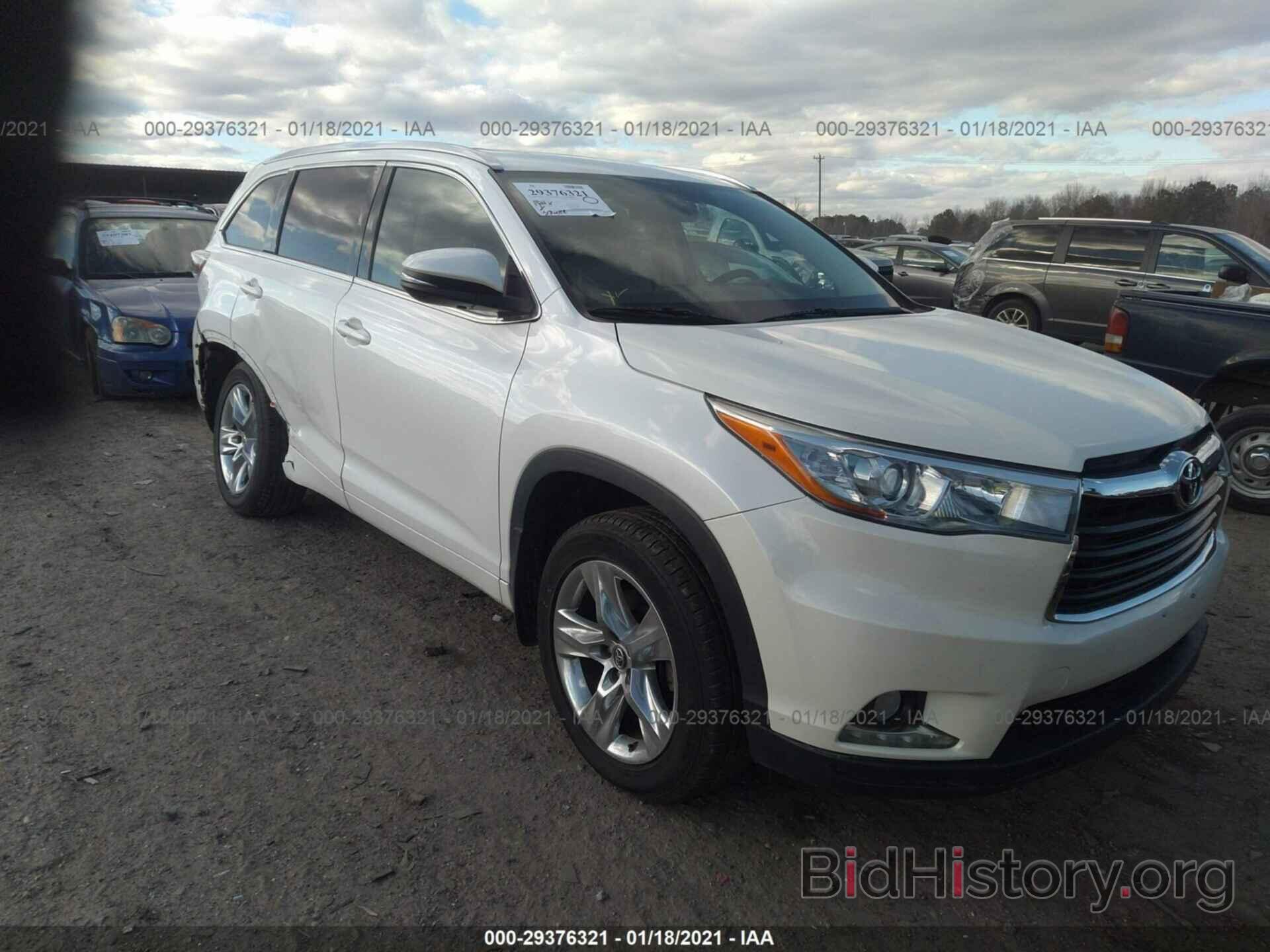 Photo 5TDDKRFH4GS315713 - TOYOTA HIGHLANDER 2016