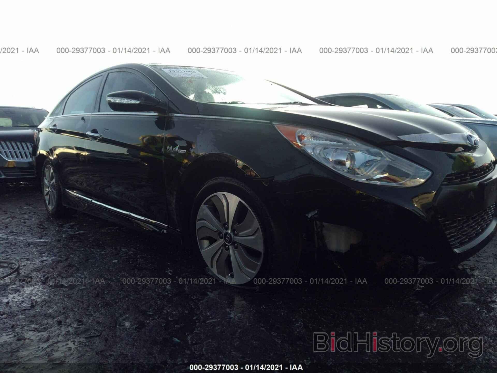 Photo KMHEC4A41FA122578 - HYUNDAI SONATA HYBRID 2015