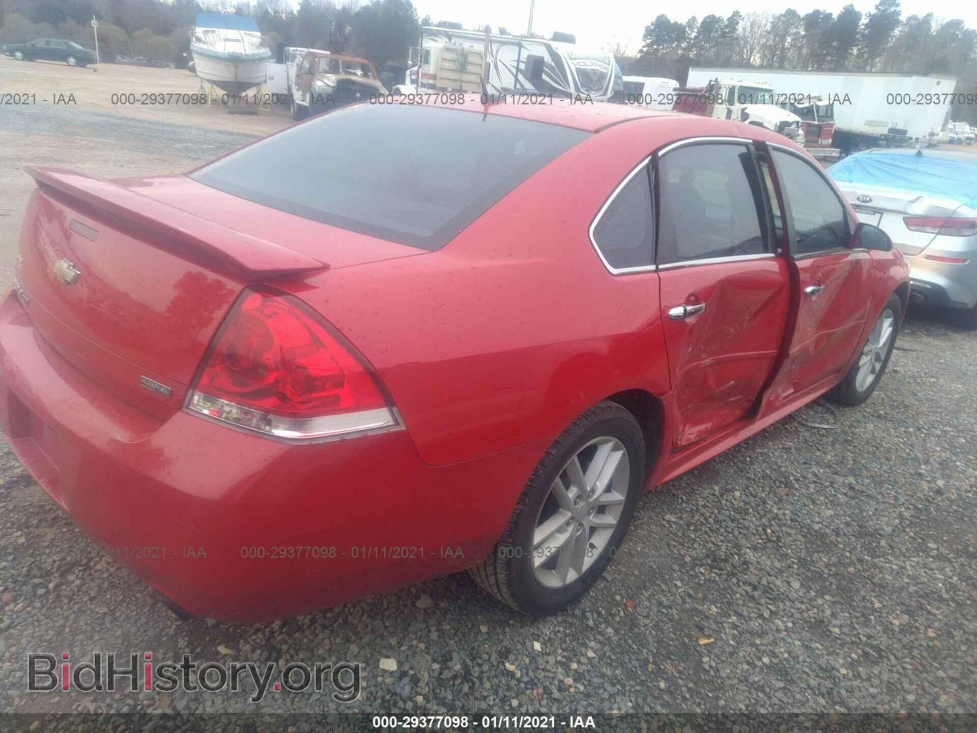 2013 CHEVROLET IMPALA - VIN: 2G1WC5E32D1237402 - Фото 4