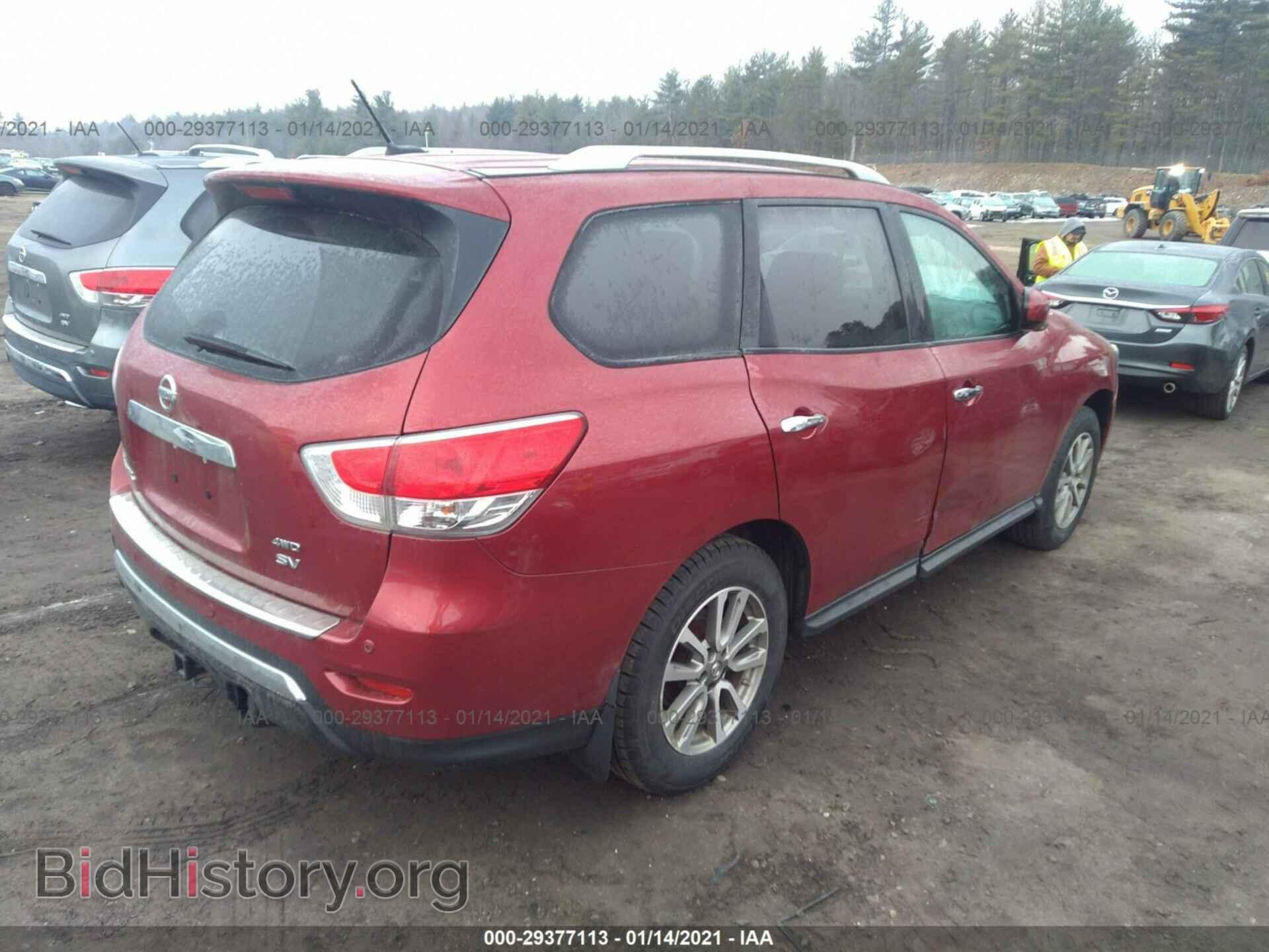 2014 NISSAN PATHFINDER - VIN: 5N1AR2MM0EC712030 - Фото 4