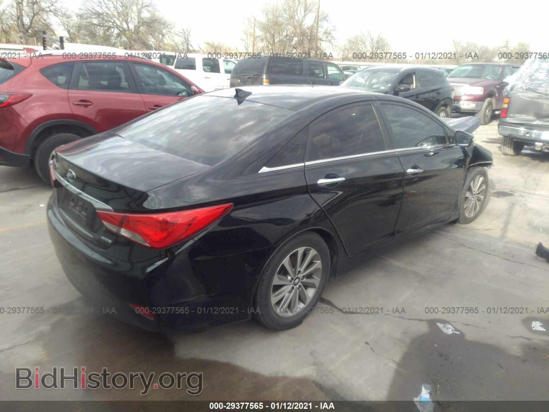 2014 HYUNDAI SONATA - VIN: 5NPEC4AC1EH885218 - Photo 4