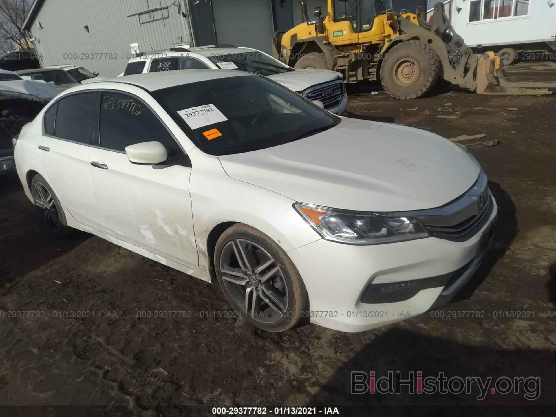 Photo 1HGCR2F57GA161405 - HONDA ACCORD SEDAN 2016