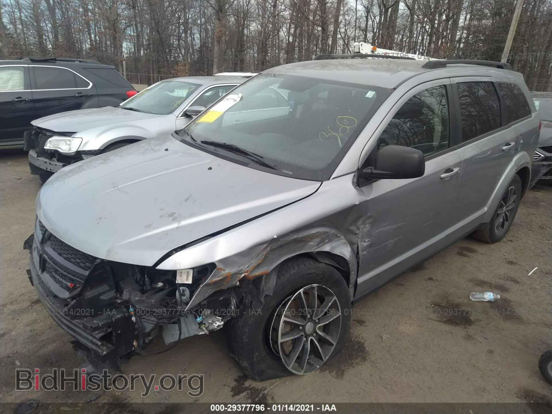2017 DODGE JOURNEY - VIN: 3C4PDCAB1HT638468 - Фото 2