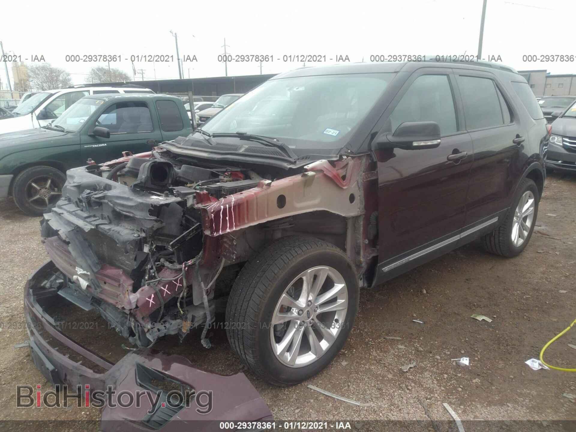 2018 FORD EXPLORER - VIN: 1FM5K7D86JGA79378 - Фото 2
