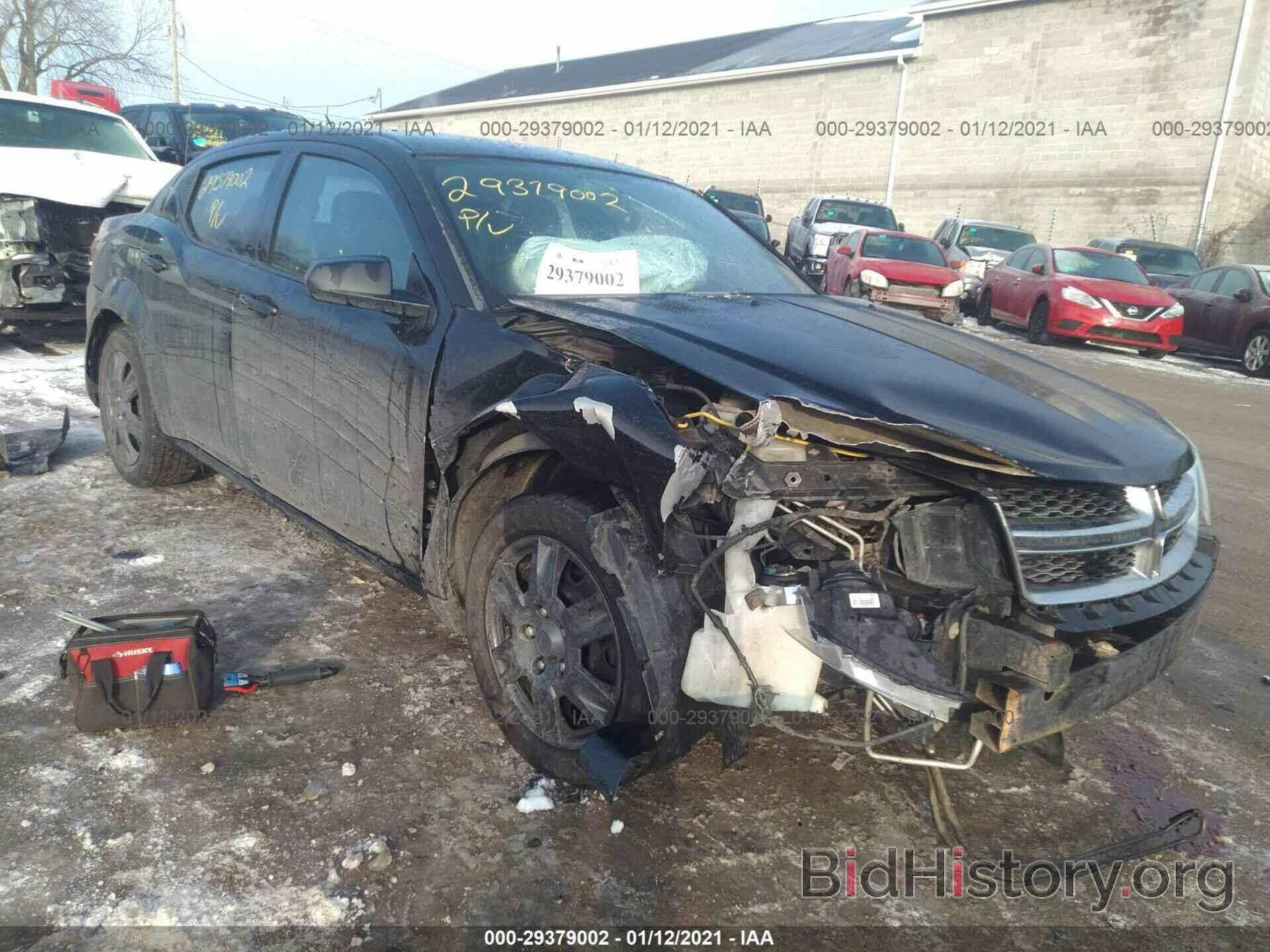 Photo 1C3CDZAB8EN161488 - DODGE AVENGER 2014