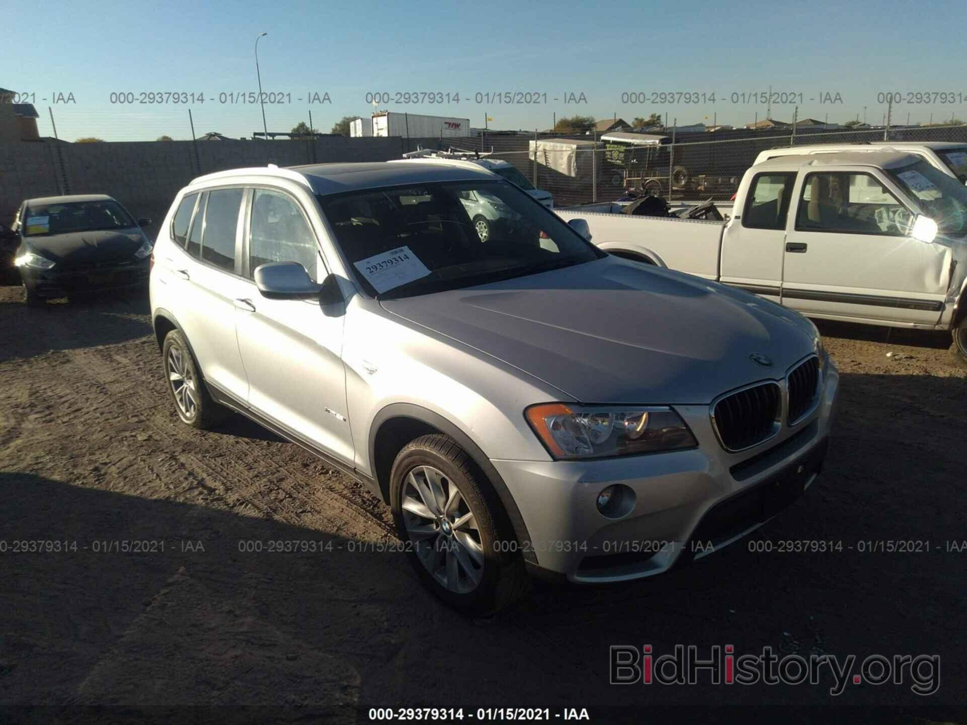 Фотография 5UXWX9C56D0A14736 - BMW X3 2013