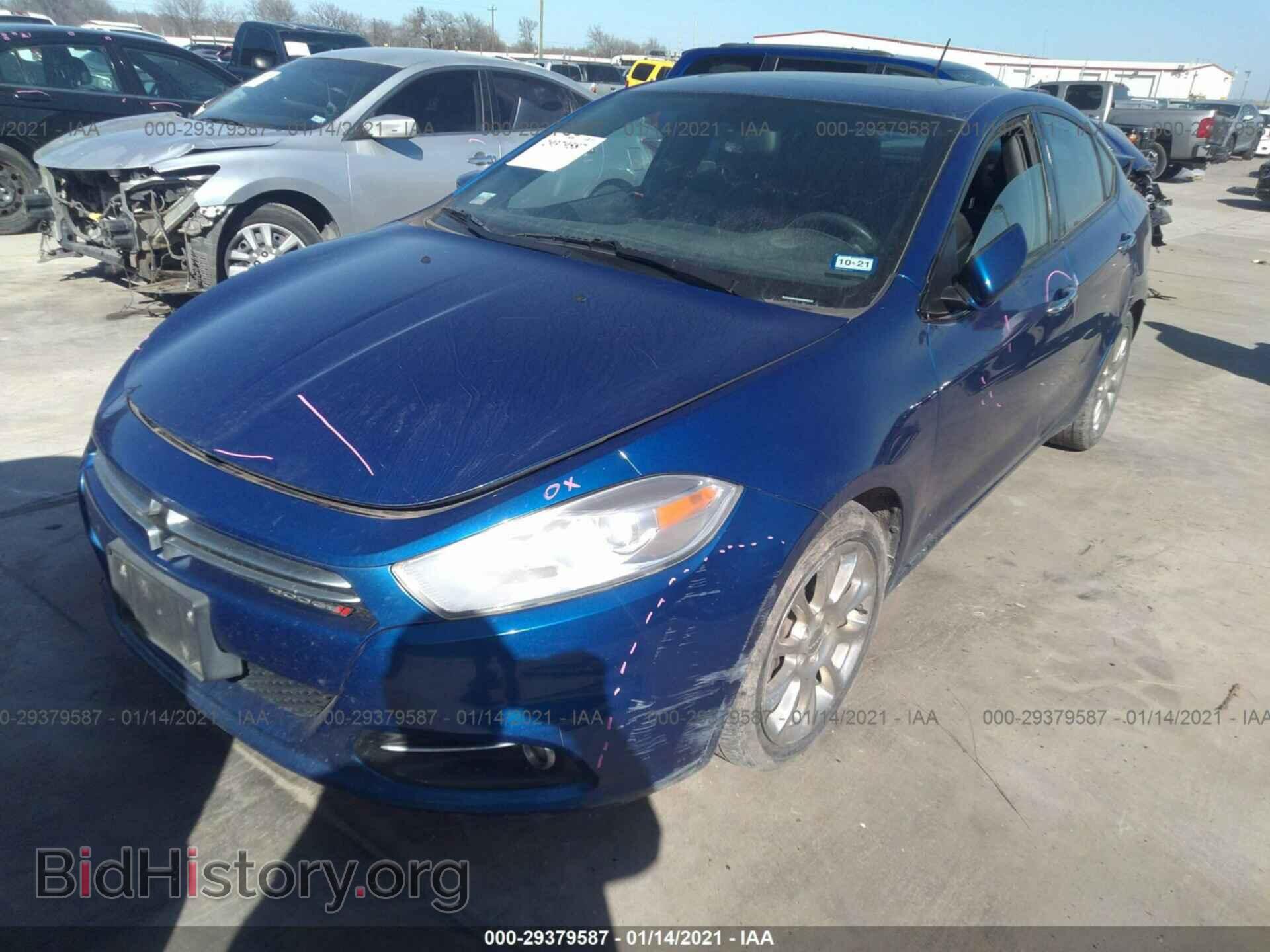 2013 DODGE DART - VIN: 1C3CDFCA3DD346488 - Фото 2