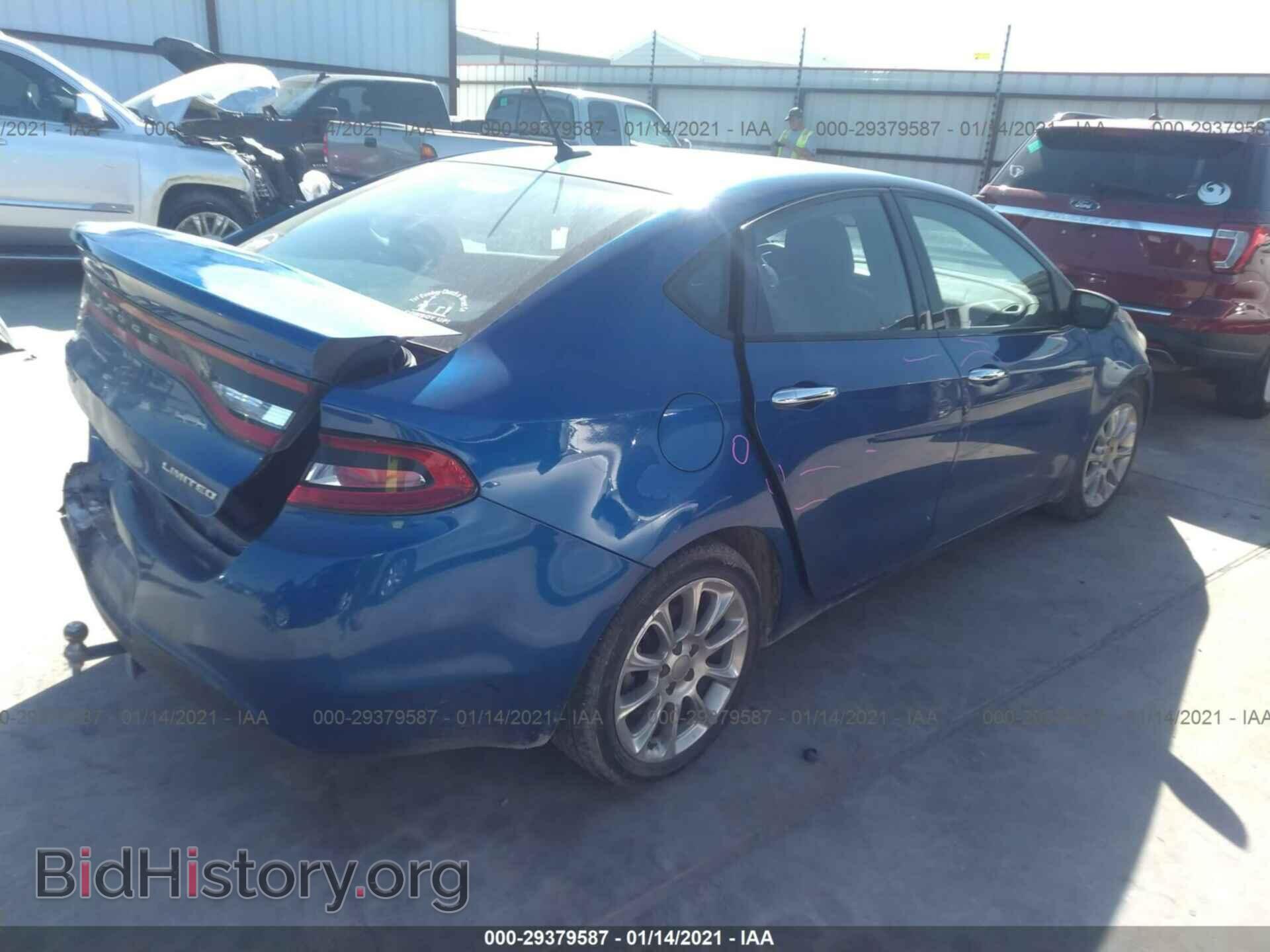 2013 DODGE DART - VIN: 1C3CDFCA3DD346488 - Фото 4