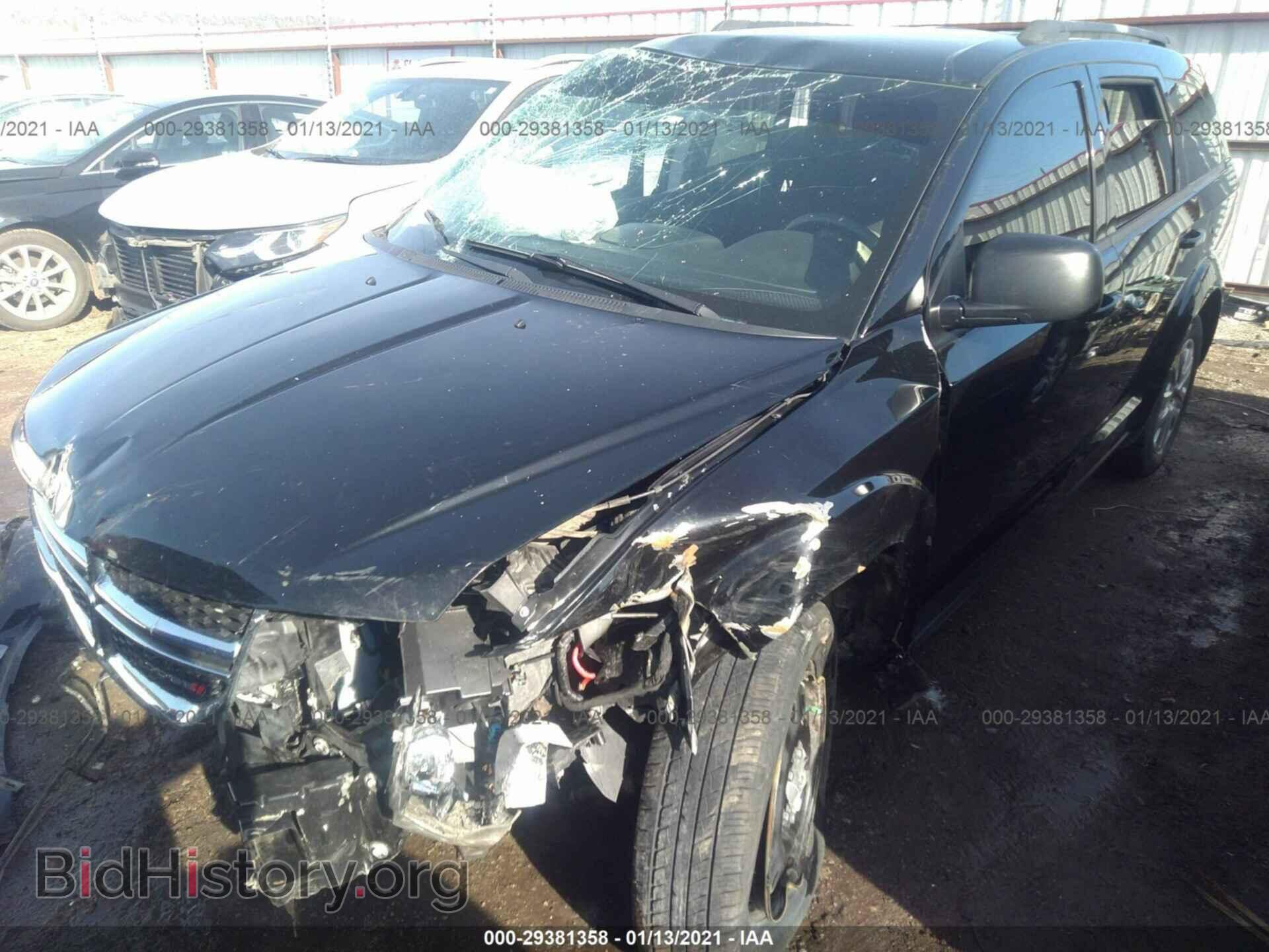 2017 DODGE JOURNEY - VIN: 3C4PDCAB6HT709843 - Фото 2