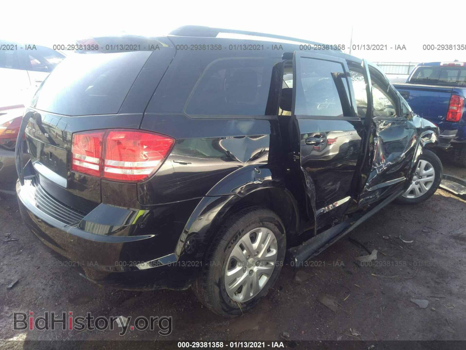 2017 DODGE JOURNEY - VIN: 3C4PDCAB6HT709843 - Фото 4