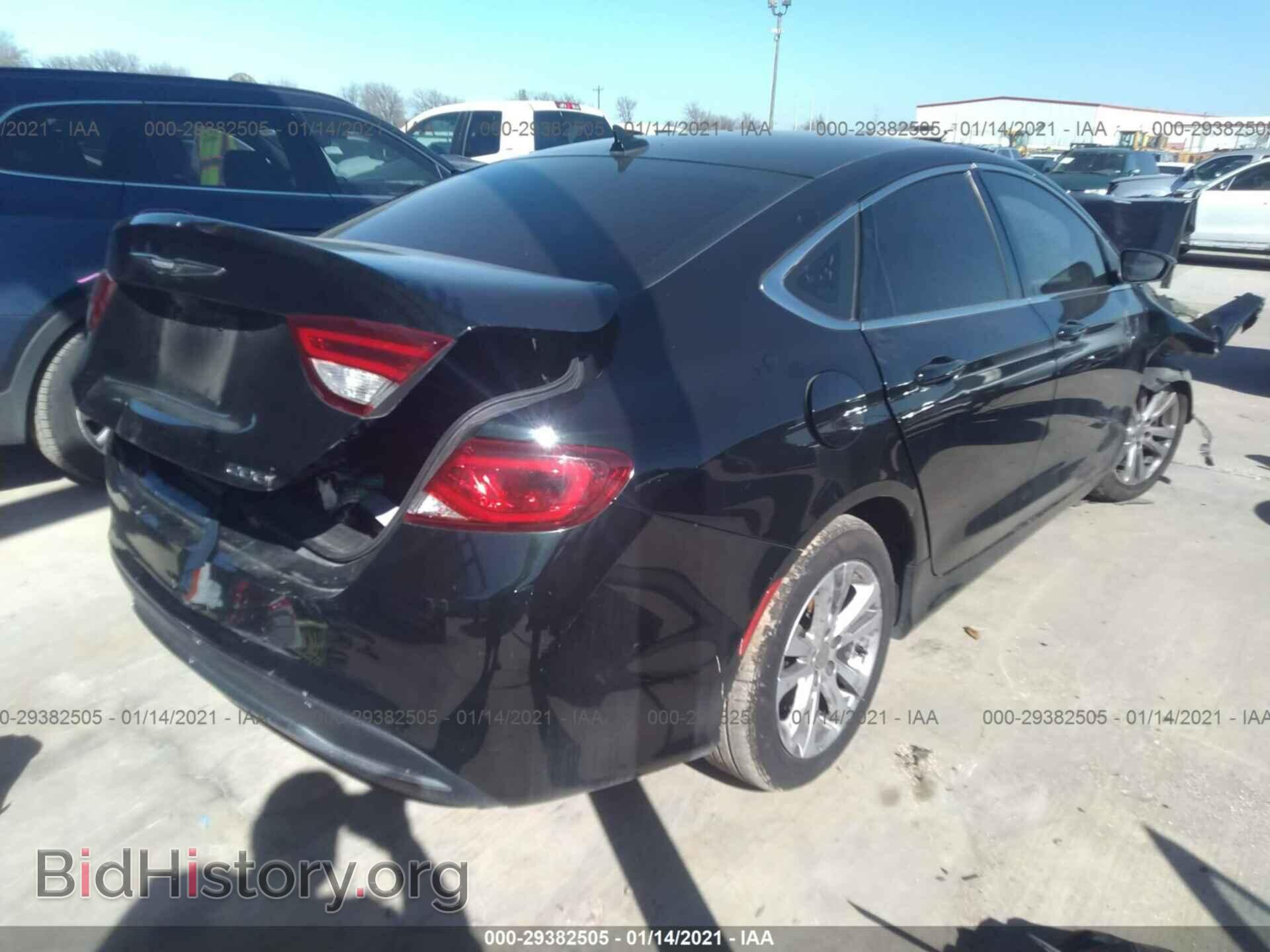 2016 CHRYSLER 200 - VIN: 1C3CCCAB3GN168285 - Фото 4