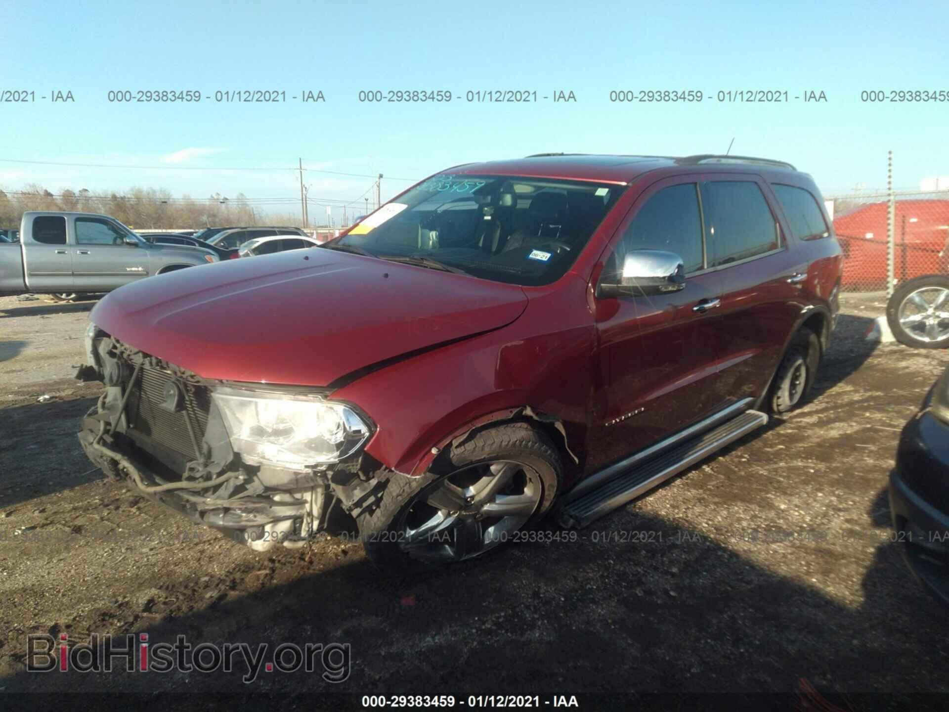 2013 DODGE DURANGO - VIN: 1C4RDHEG2DC571686 - Фото 2