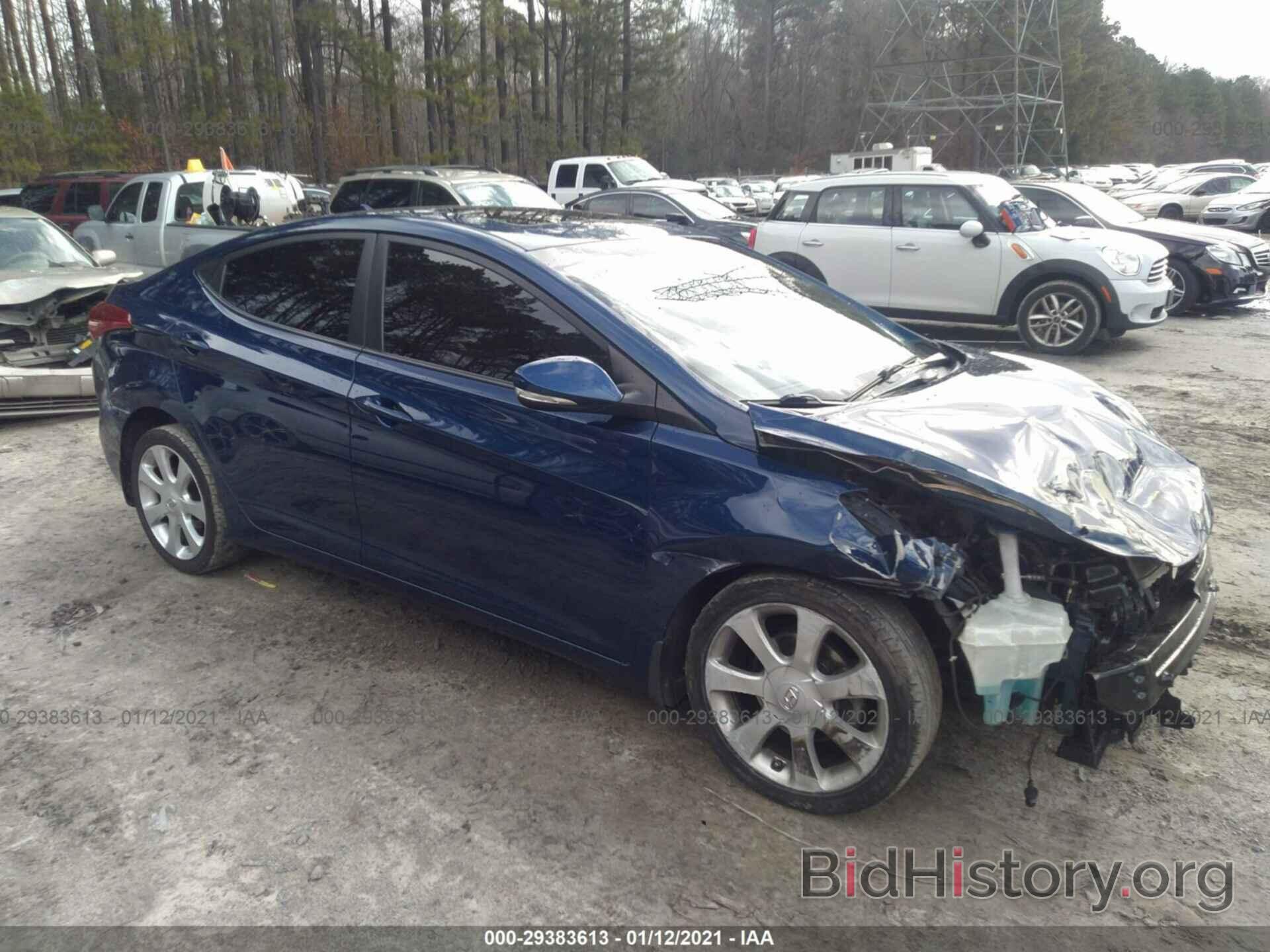 Photo KMHDH4AEXDU711131 - HYUNDAI ELANTRA 2013