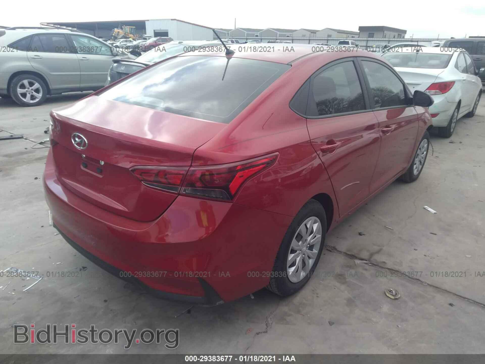 2020 HYUNDAI ACCENT - VIN: 3KPC24A68LE124756 - Фото 4