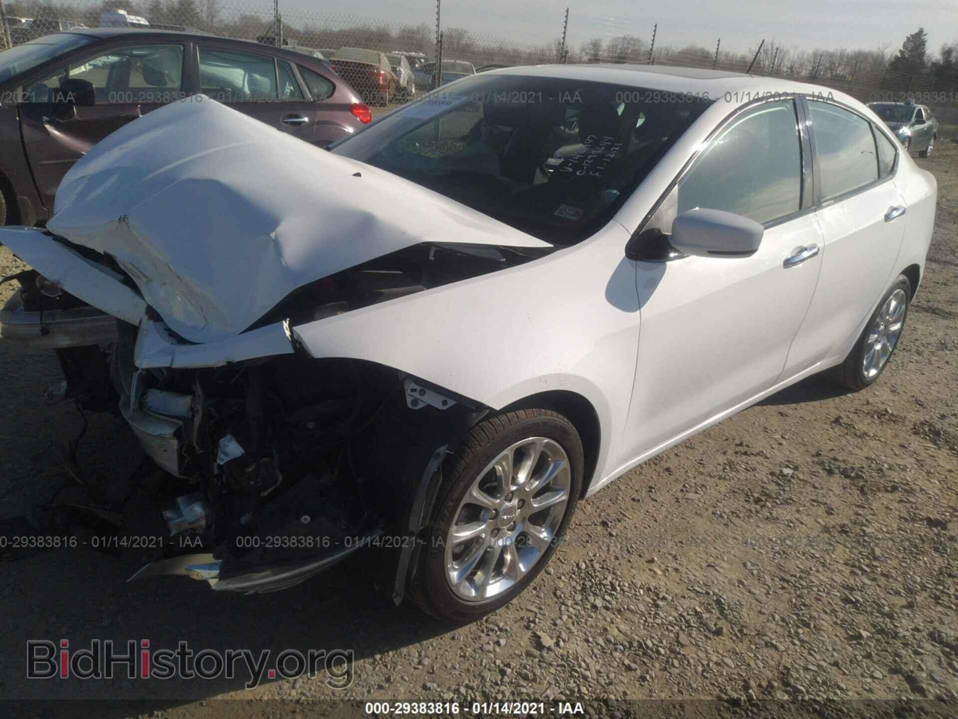 2013 DODGE DART - VIN: 1C3CDFCA8DD142947 - Фото 2