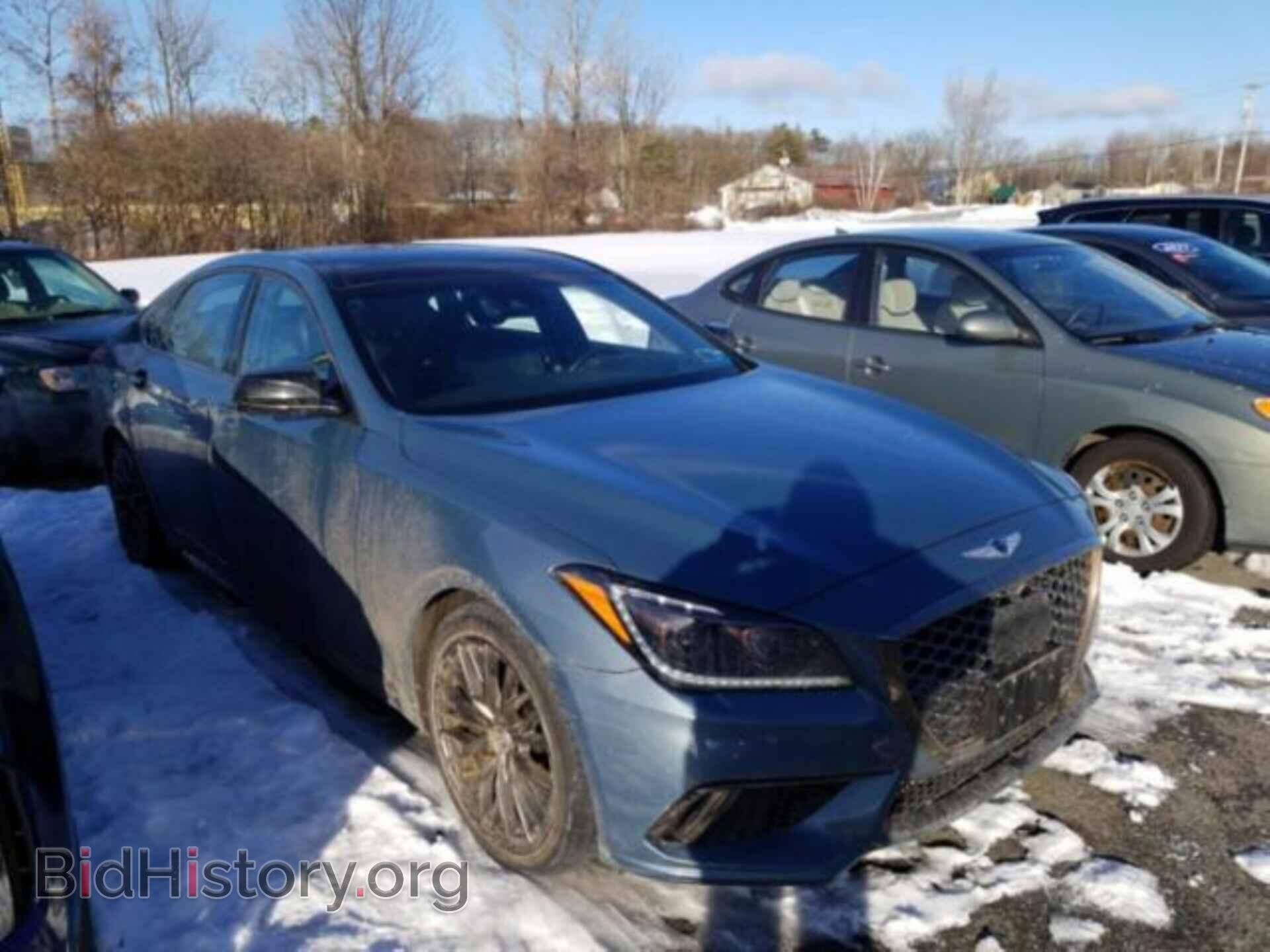 Фотография KMHGN4JB2JU233200 - GENESIS G80 2018