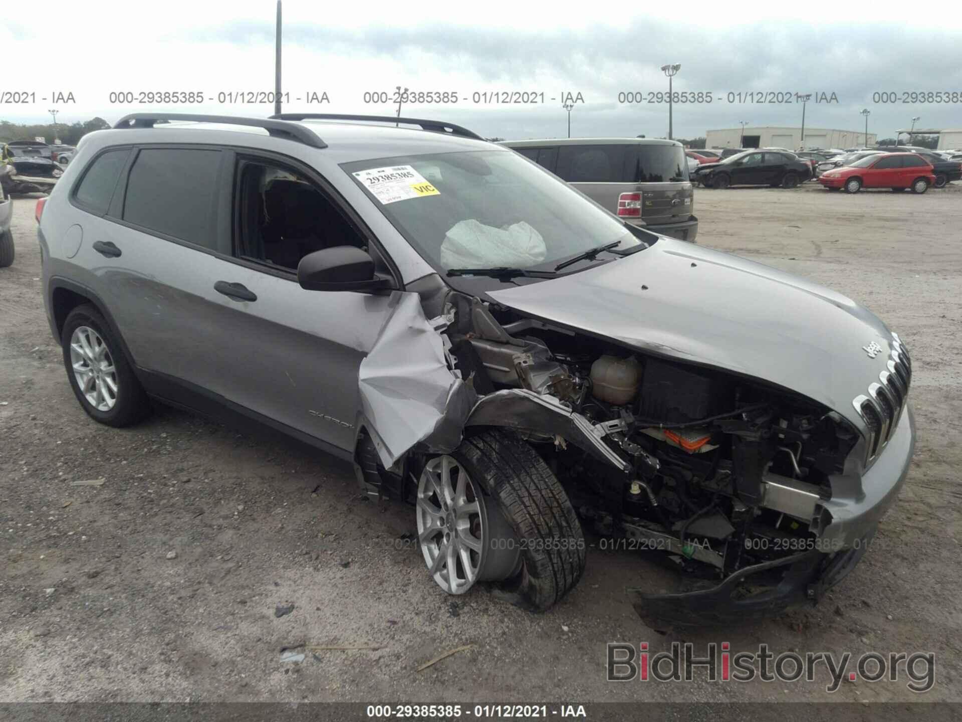 Photo 1C4PJLAB7GW161028 - JEEP CHEROKEE 2016