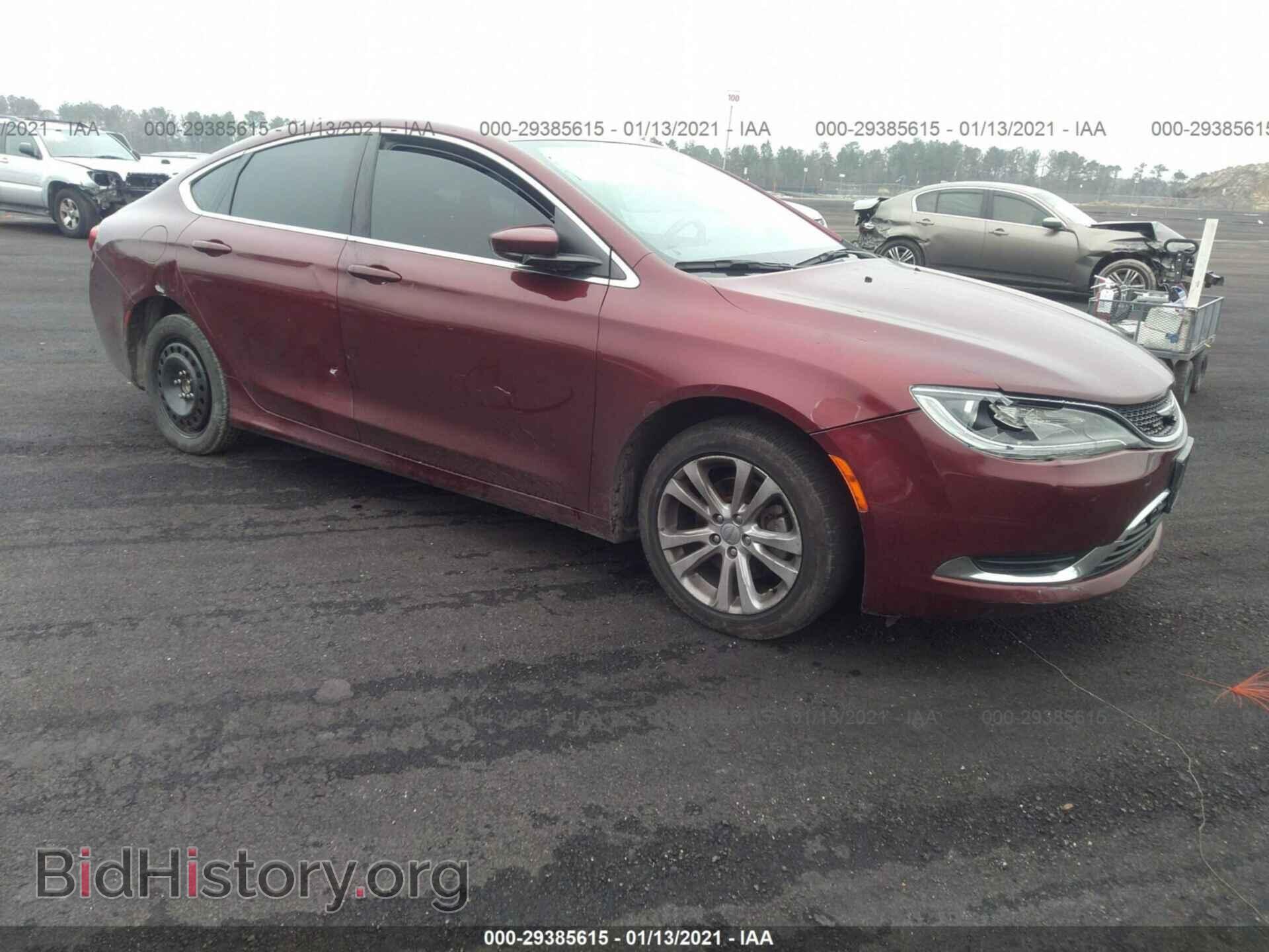 Фотография 1C3CCCAB3FN633274 - CHRYSLER 200 2015