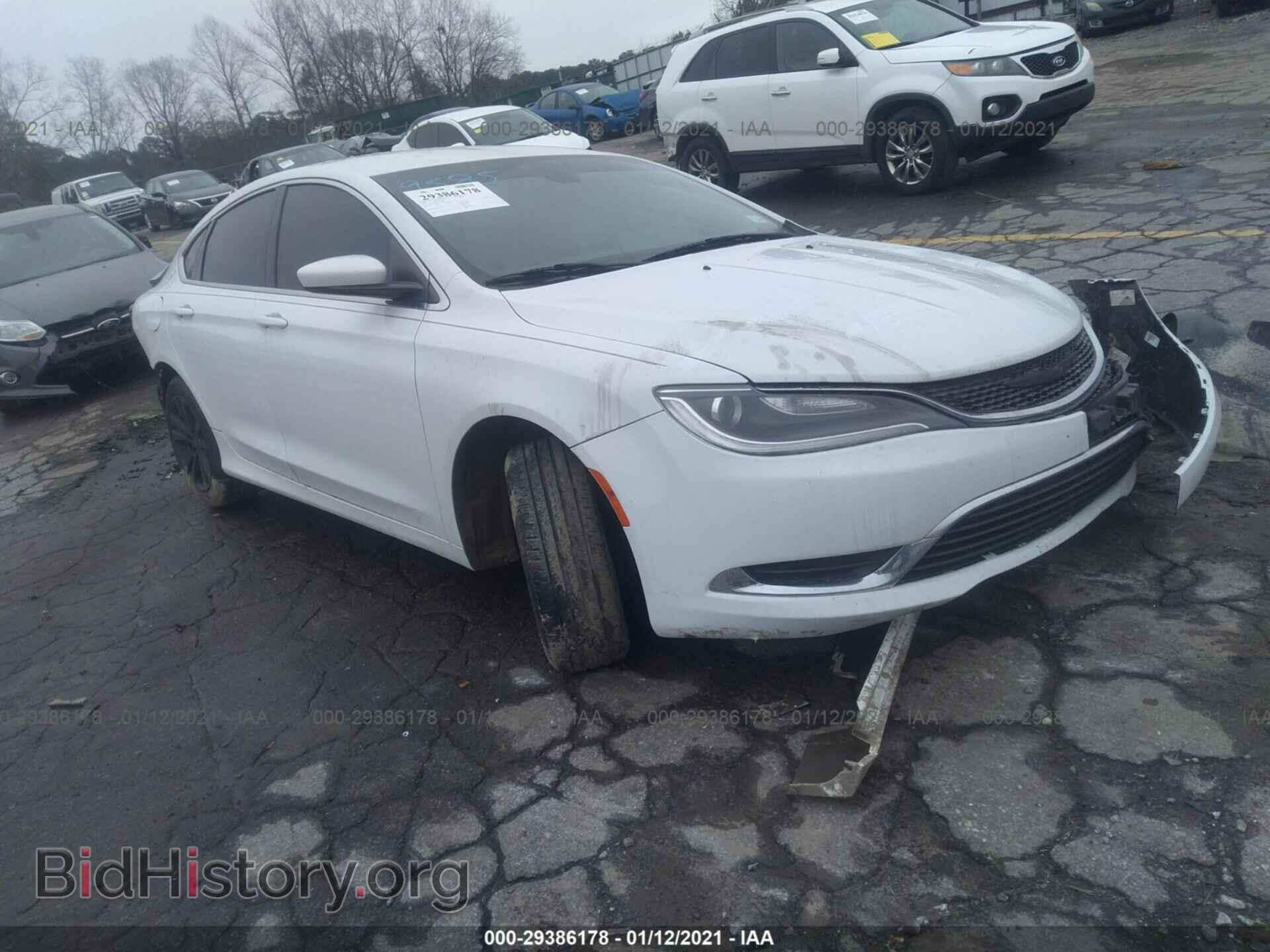 Фотография 1C3CCCAB7FN659585 - CHRYSLER 200 2015