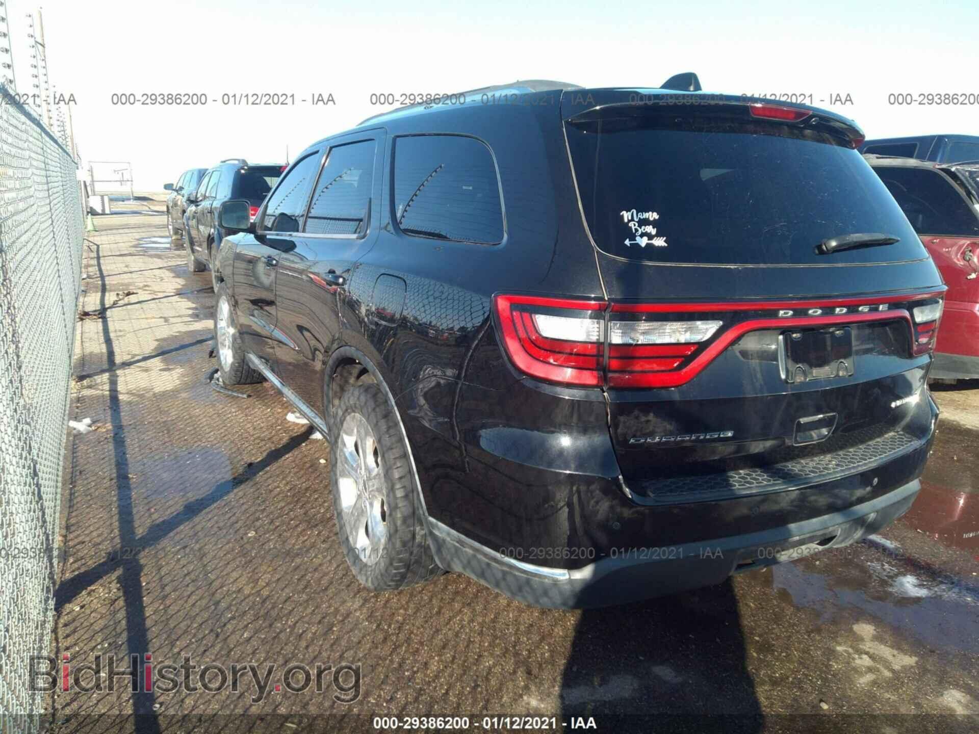 2014 DODGE DURANGO - VIN: 1C4RDHDG2EC344128 - Фото 3