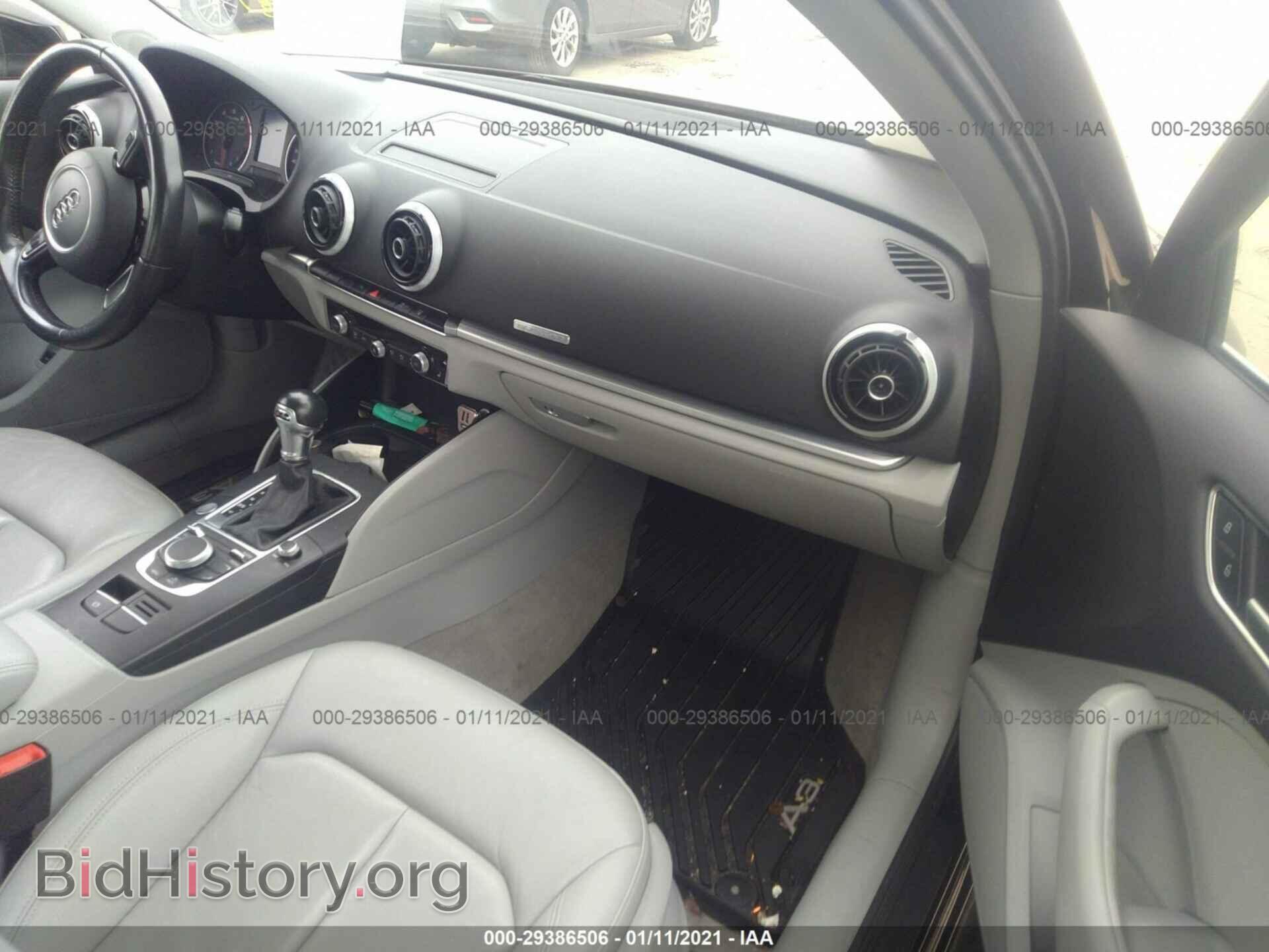 2016 AUDI A3 - VIN: WAUE8GFF9G1014287 - Фото 5
