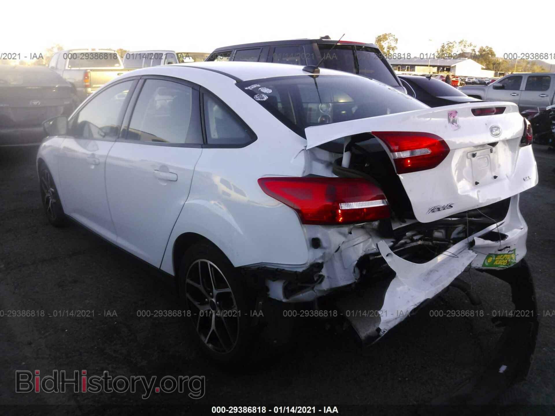 2018 FORD FOCUS - VIN: 1FADP3H27JL241175 - Фото 3