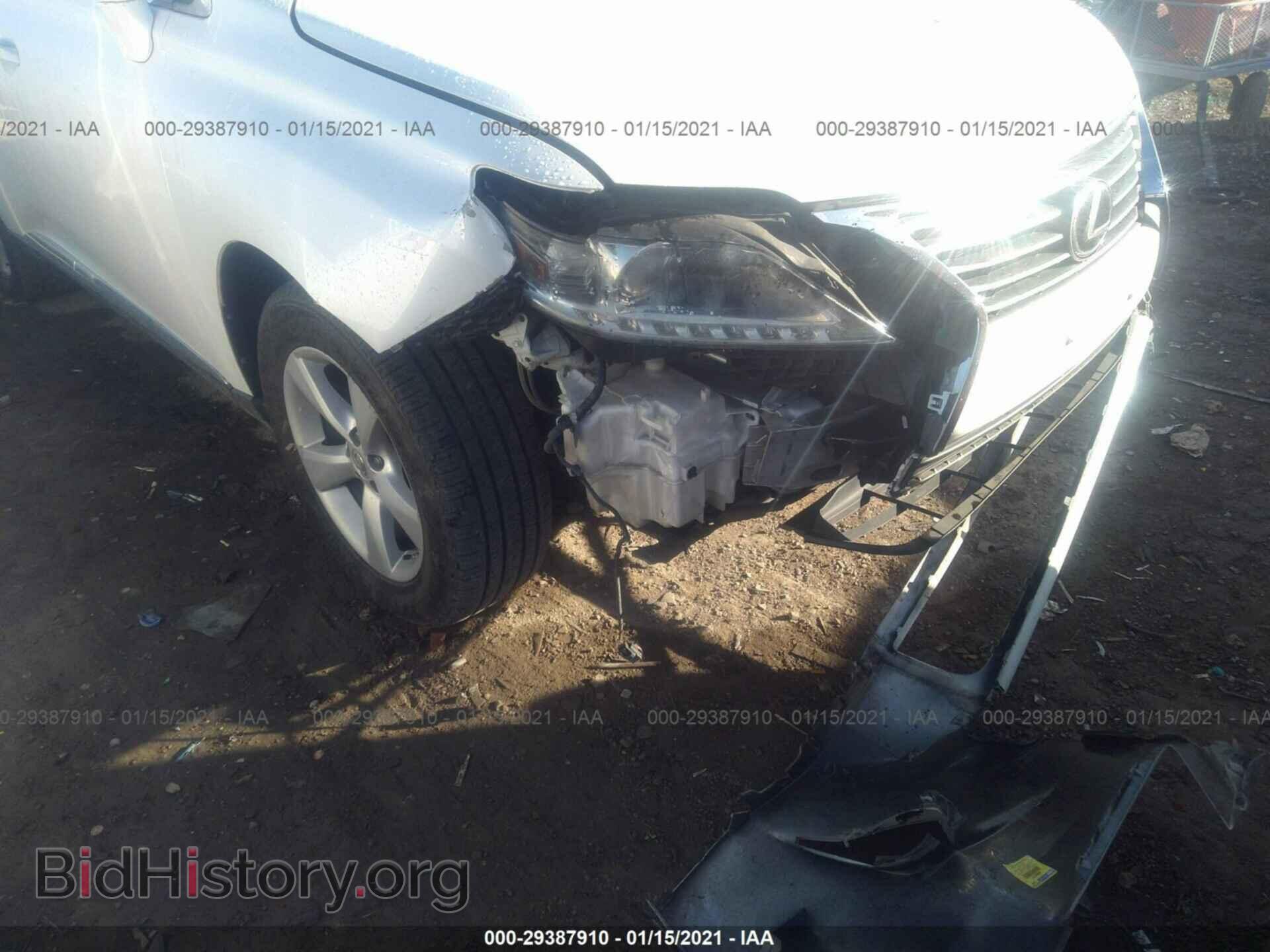 2013 LEXUS RX 350 - VIN: 2T2ZK1BA4DC091648 - Фото 6