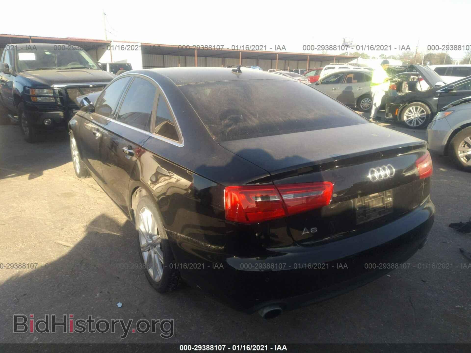 2014 AUDI A6 - VIN: WAUDFAFC8EN041460 - Фото 3
