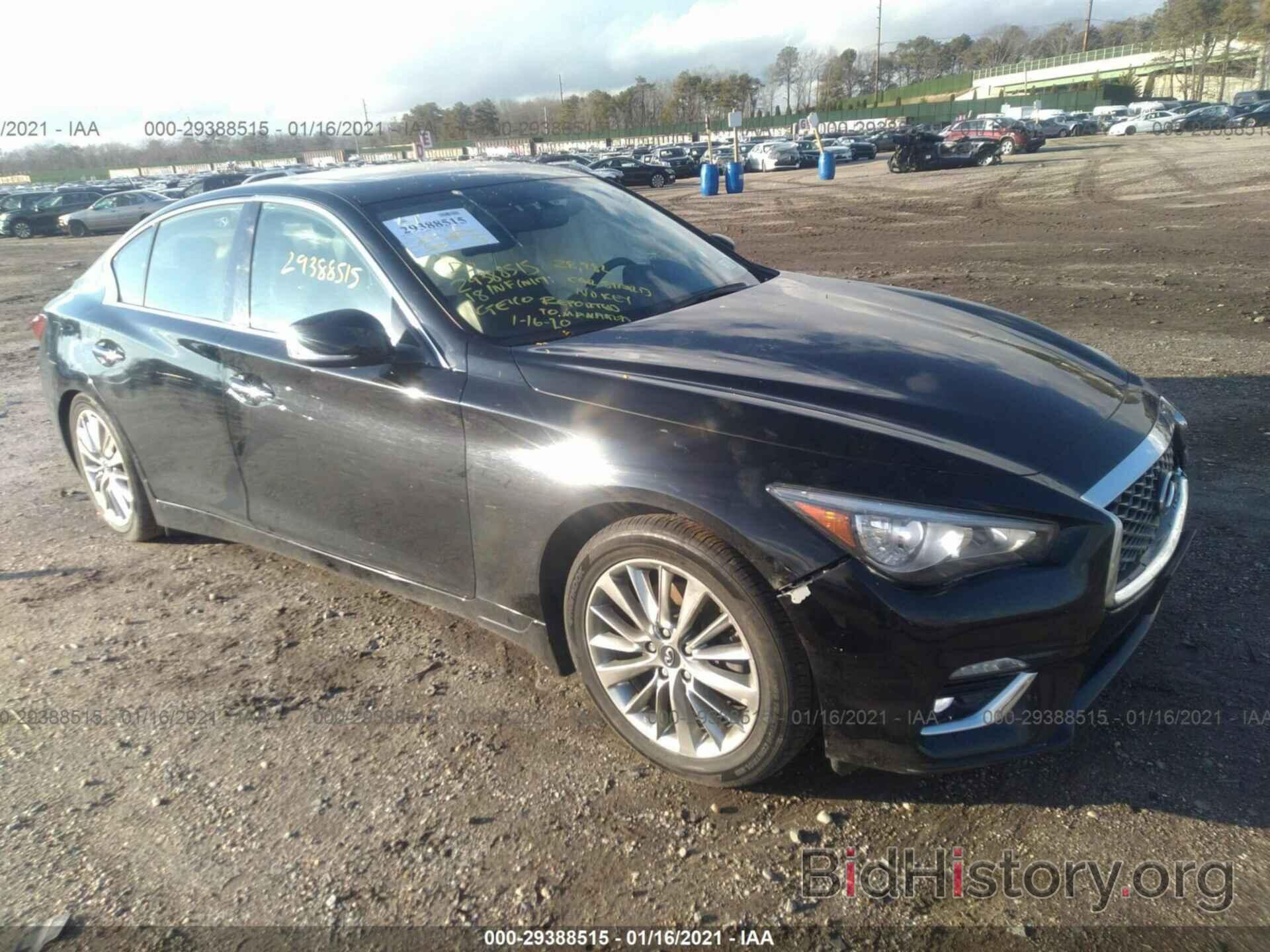 Photo JN1EV7AR8JM433012 - INFINITI Q50 2018