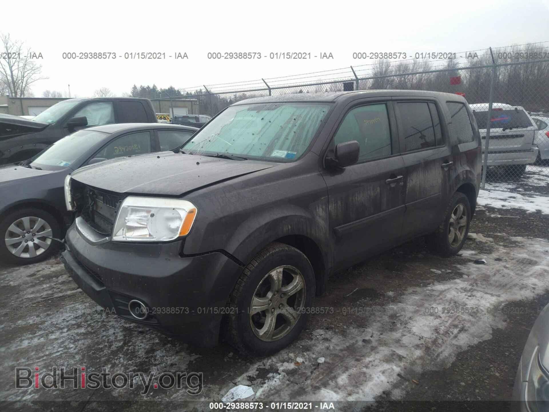 2013 HONDA PILOT - VIN: 5FNYF4H55DB073770 - Фото 2