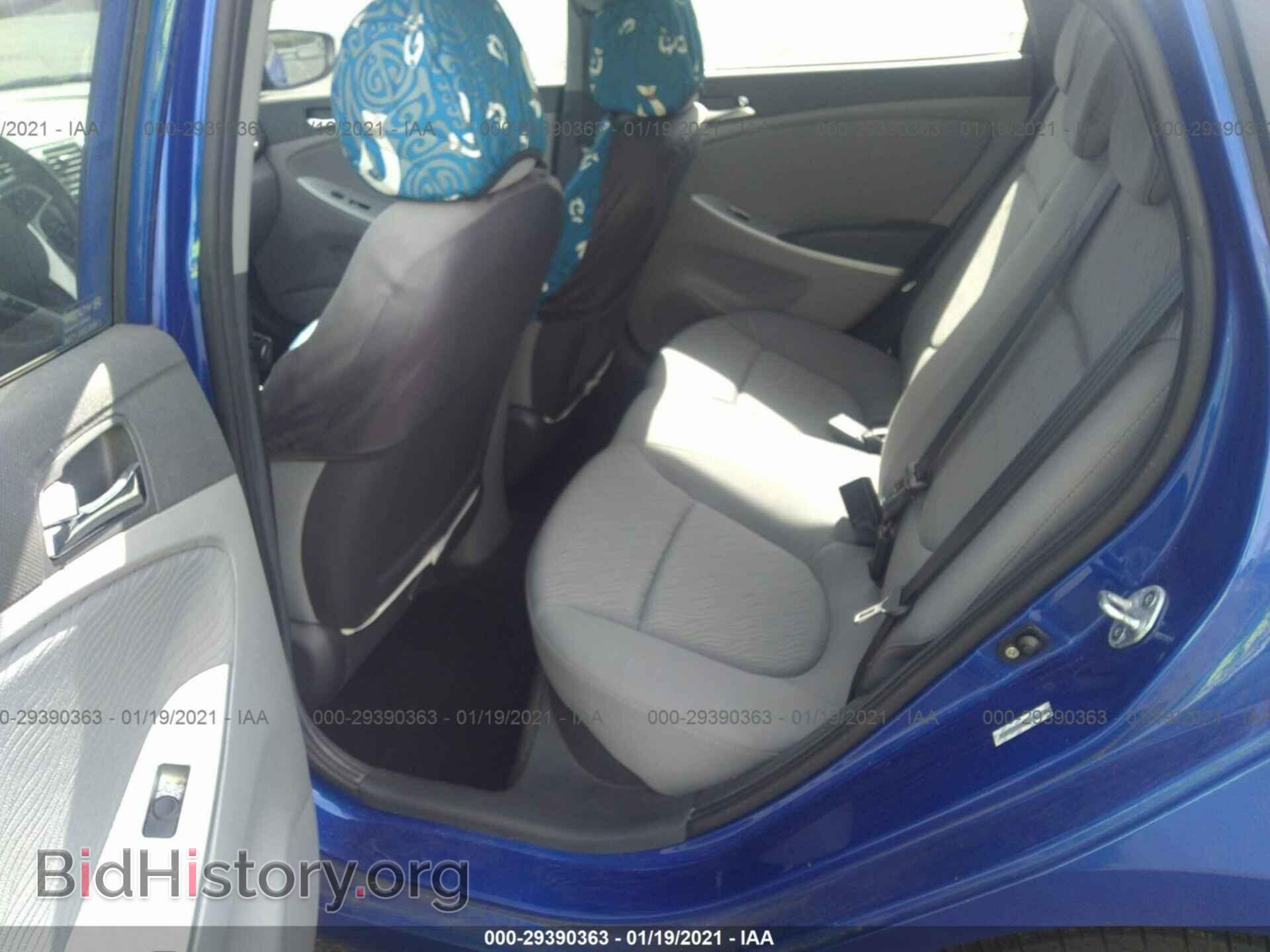 2012 HYUNDAI ACCENT - VIN: KMHCU4AE1CU105657 - Фото 8