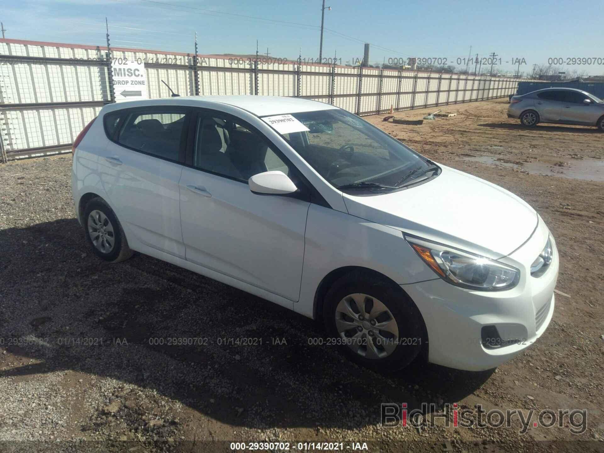 Photo KMHCT5AEXHU348402 - HYUNDAI ACCENT 2017