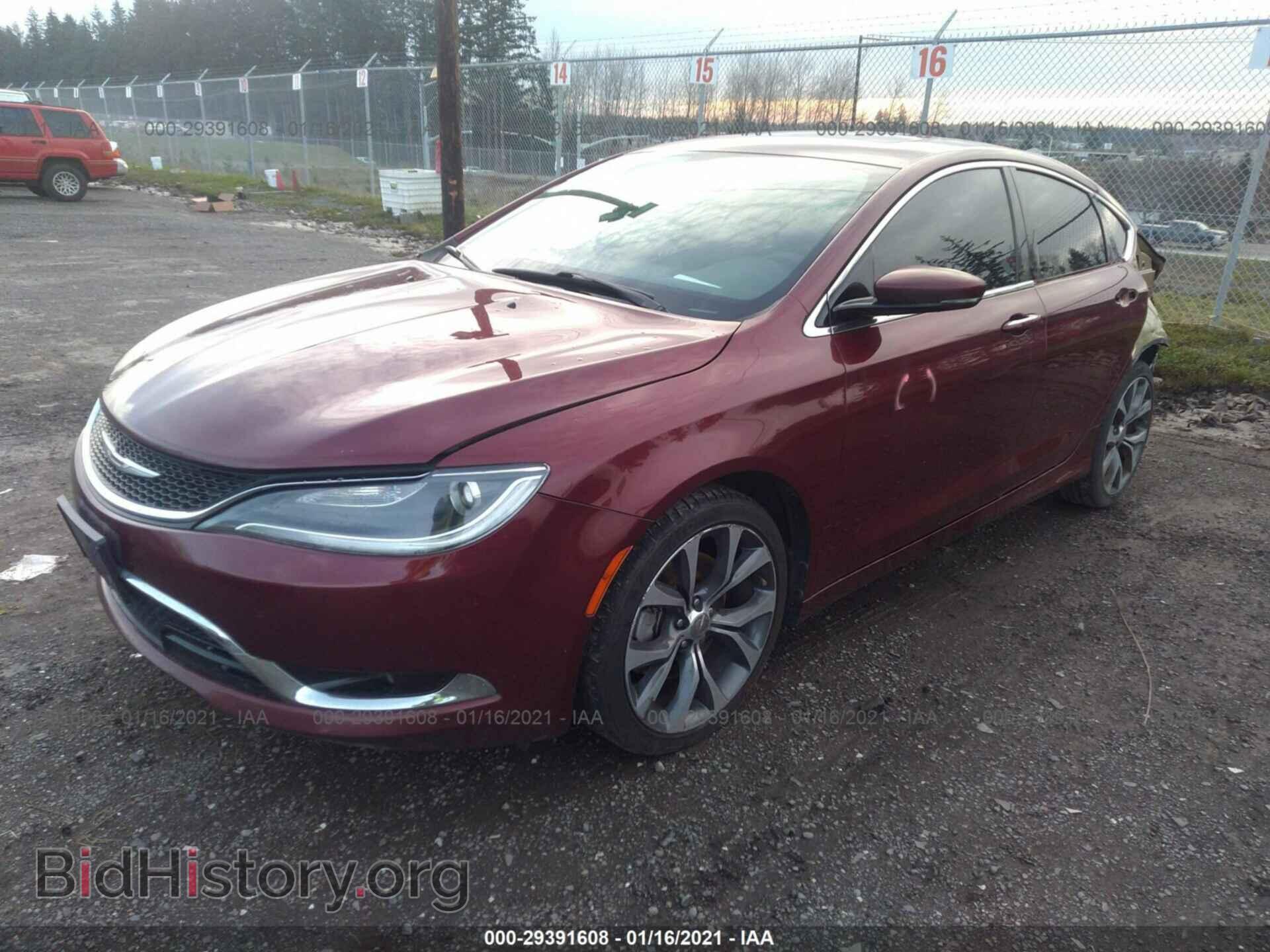 2015 CHRYSLER 200 - VIN: 1C3CCCCB2FN521899 - Фото 2