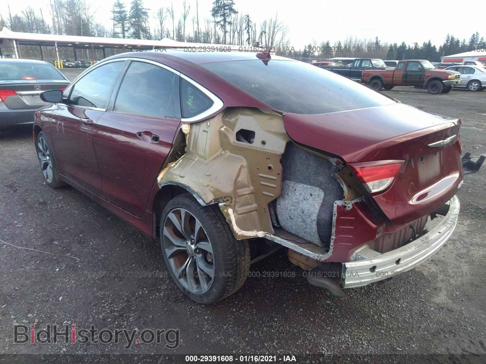 2015 CHRYSLER 200 - VIN: 1C3CCCCB2FN521899 - Фото 3