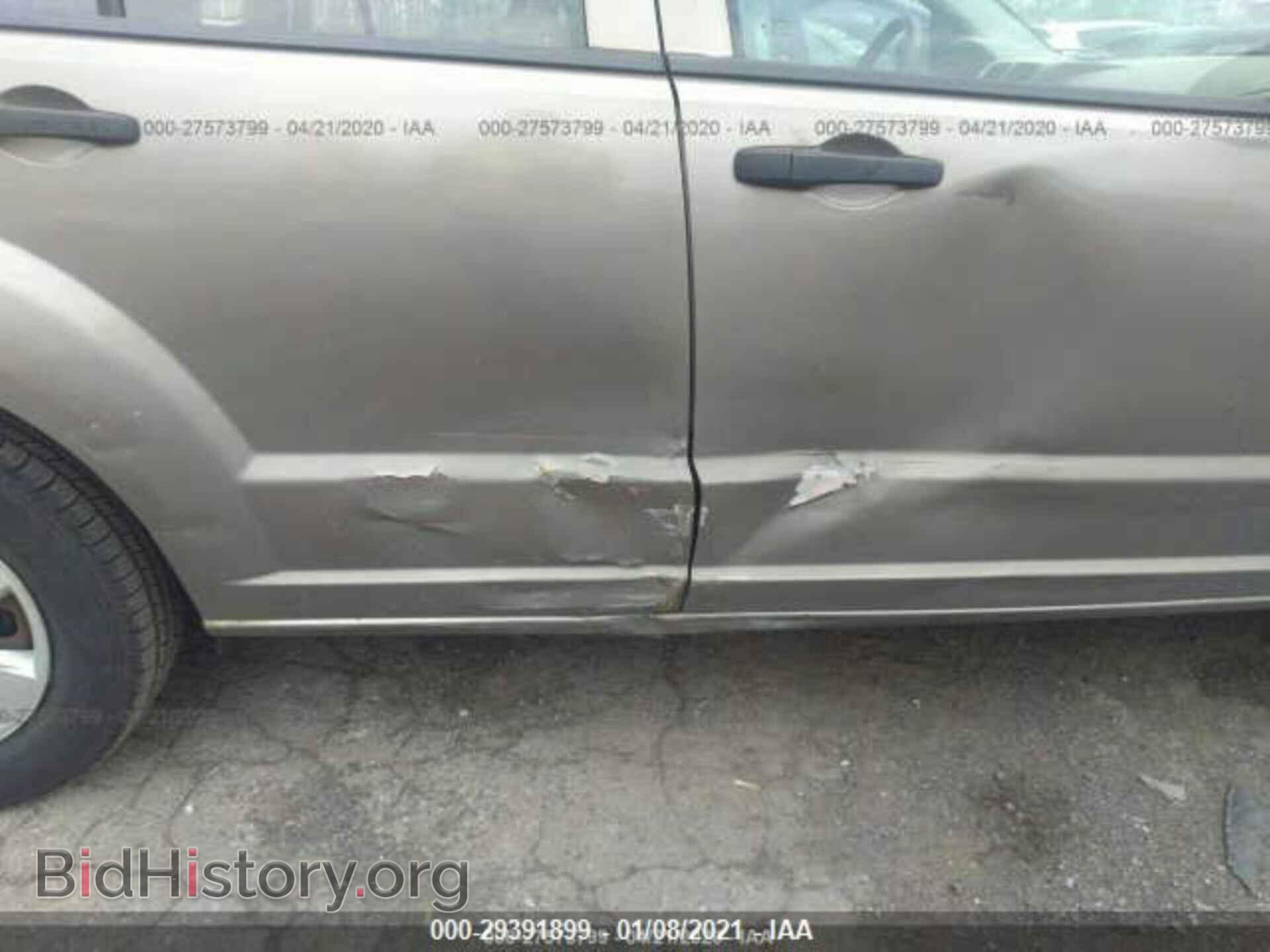 2007 DODGE CALIBER - VIN: 1B3HB28B77D363916 - Фото 6