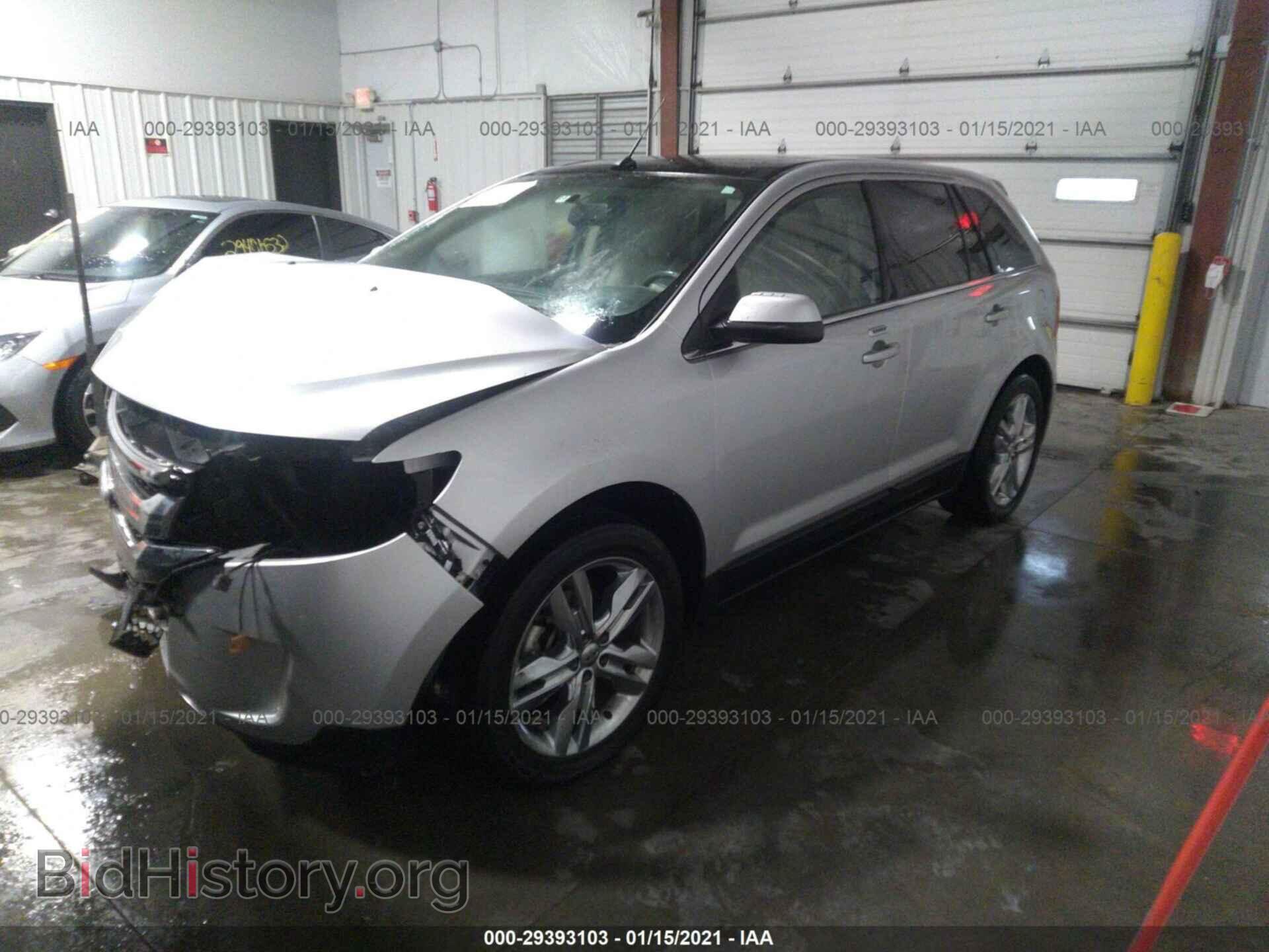 2012 FORD EDGE - VIN: 2FMDK3K93CBA08164 - Фото 2