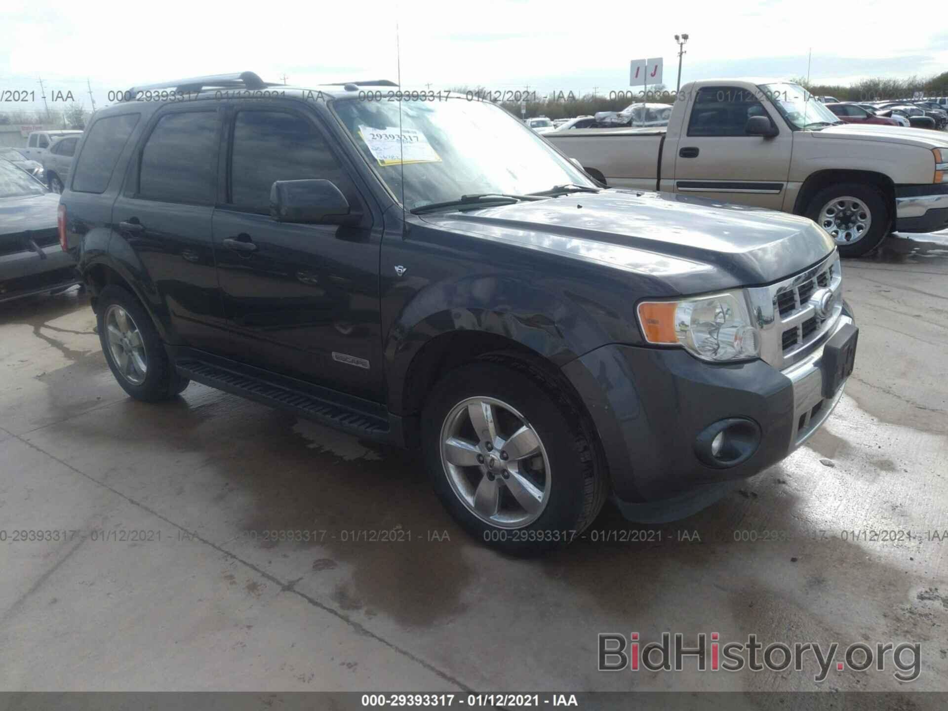 Photo 1FMCU04158KE46497 - FORD ESCAPE 2008