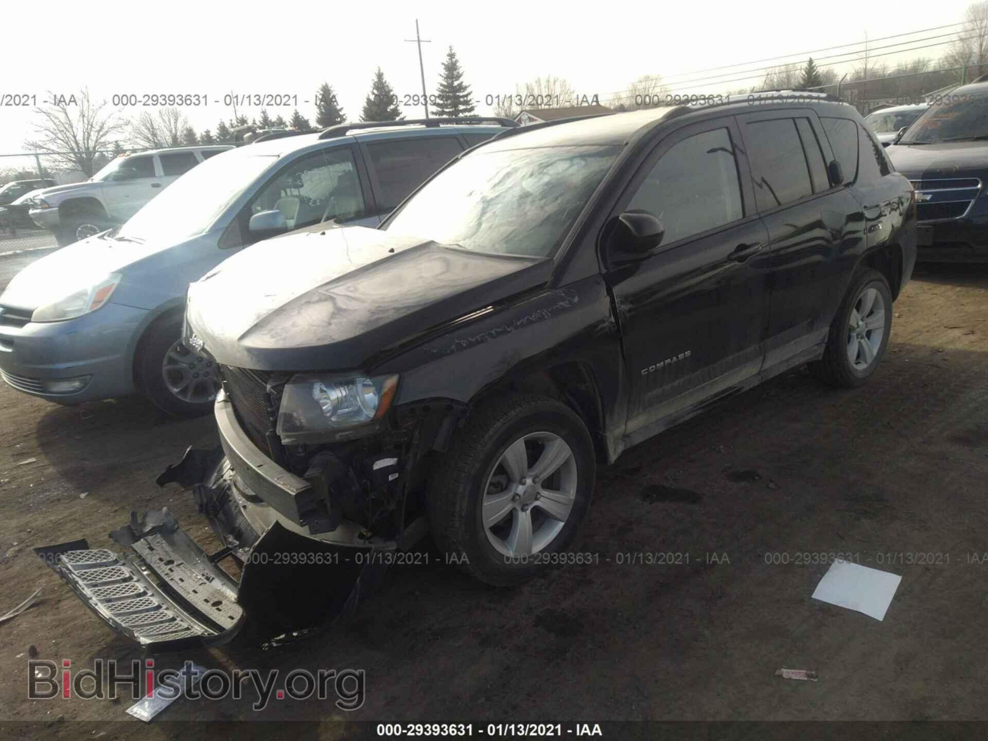 2014 JEEP COMPASS - VIN: 1C4NJDEB4ED809909 - Фото 2